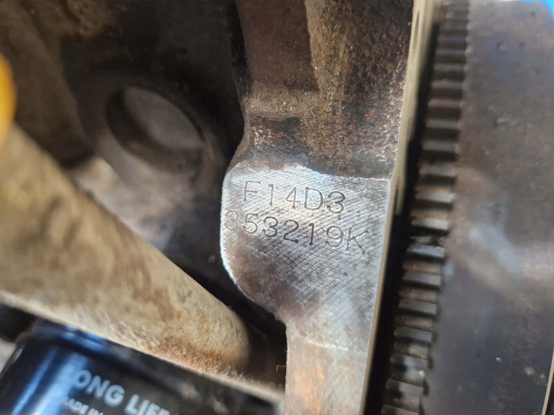 Moteur F14D3 vue 6