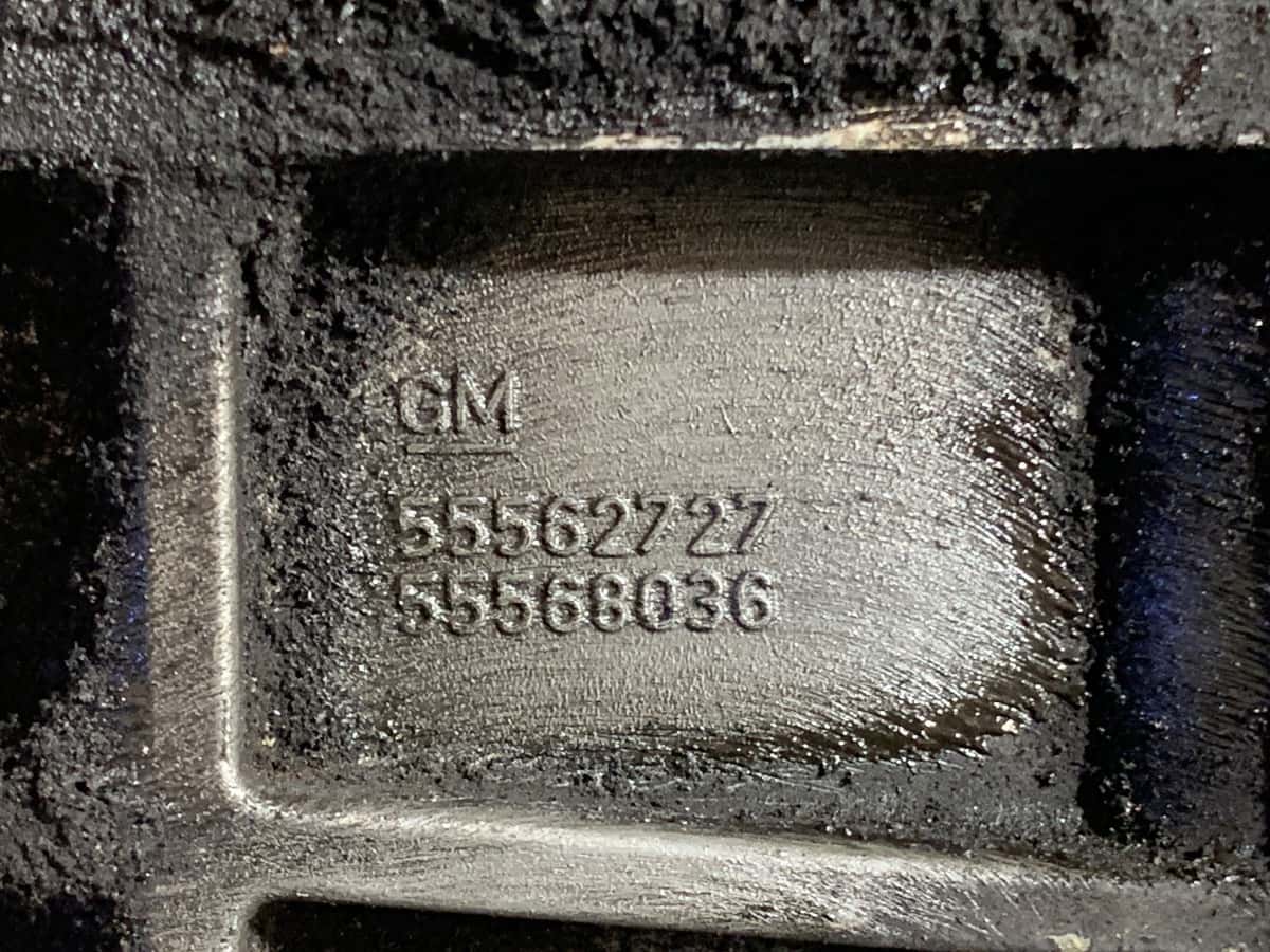 Moteur B 14 XEL vue 7