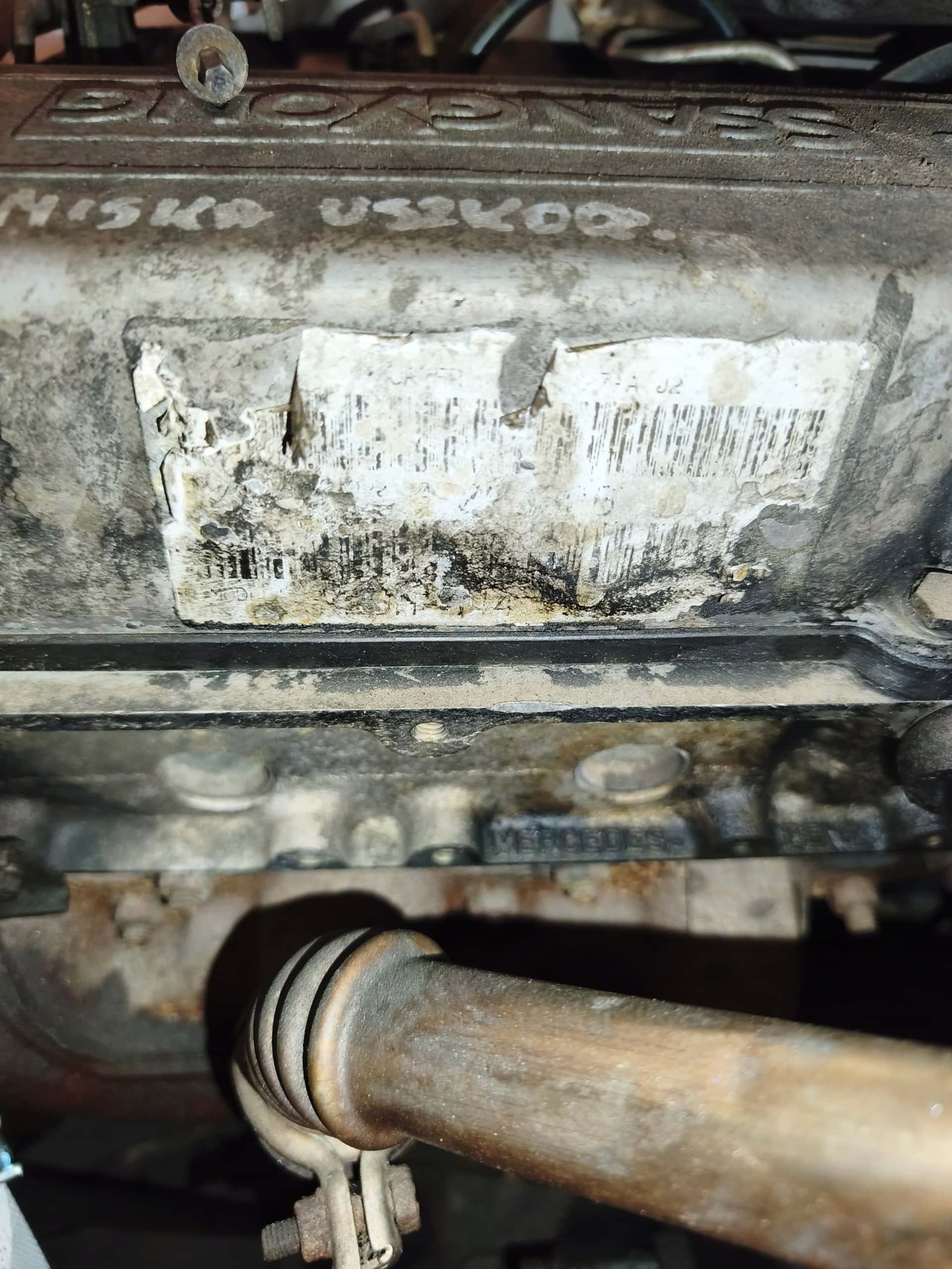Moteur MB OM 601 vue 15