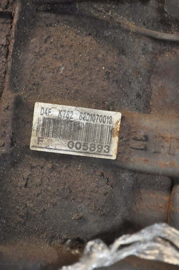 Moteur D4F 782 vue 3