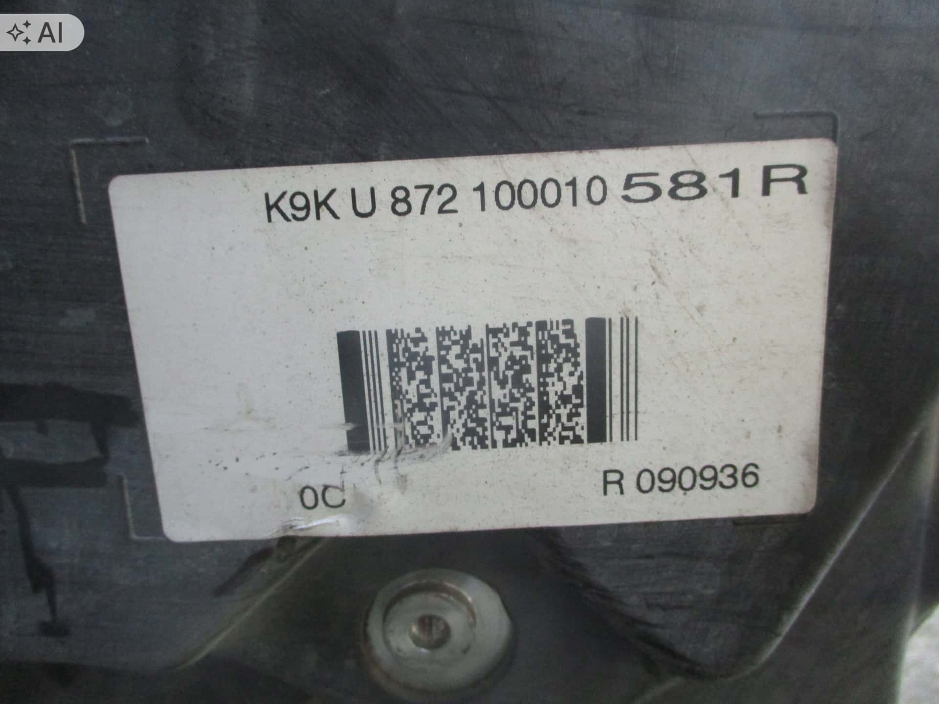 Moteur K9K 646 vue 5