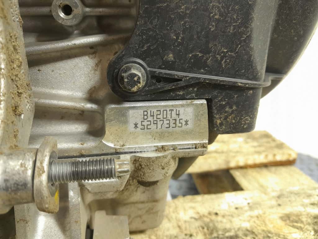 Moteur B 420 T4 vue 4
