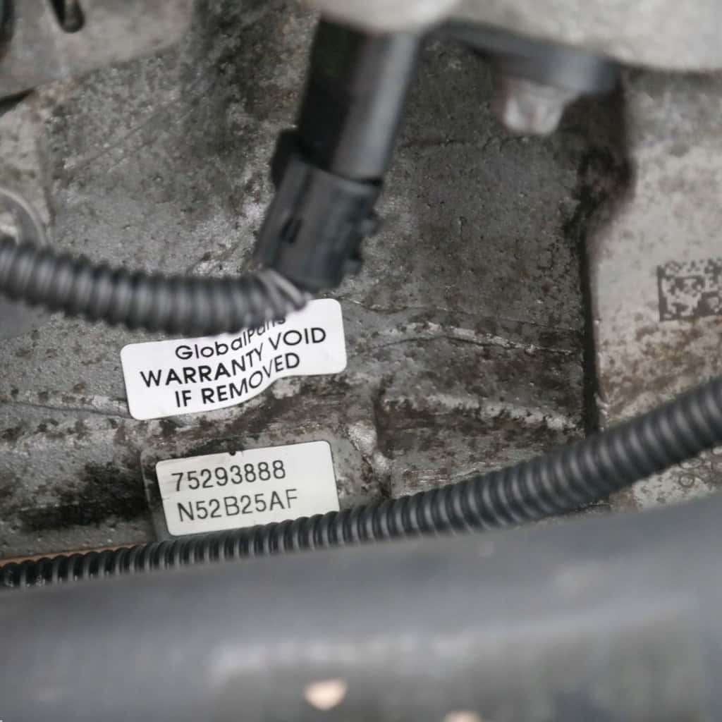 Moteur N52 B25 A vue 3