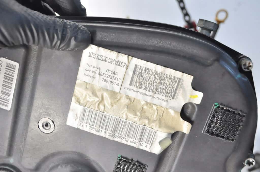 Moteur D16AA vue 4