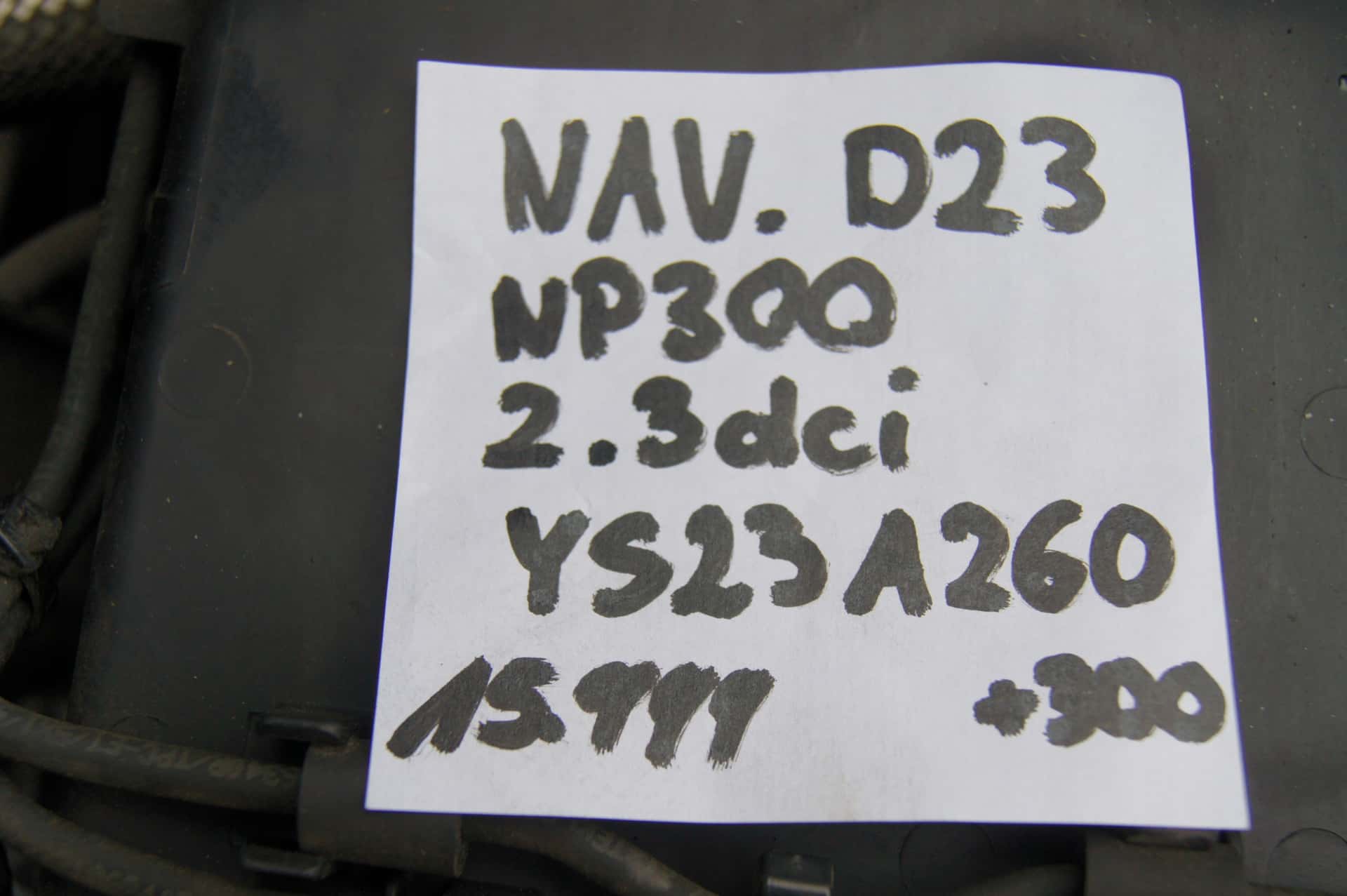 Moteur YS23DDT vue 4