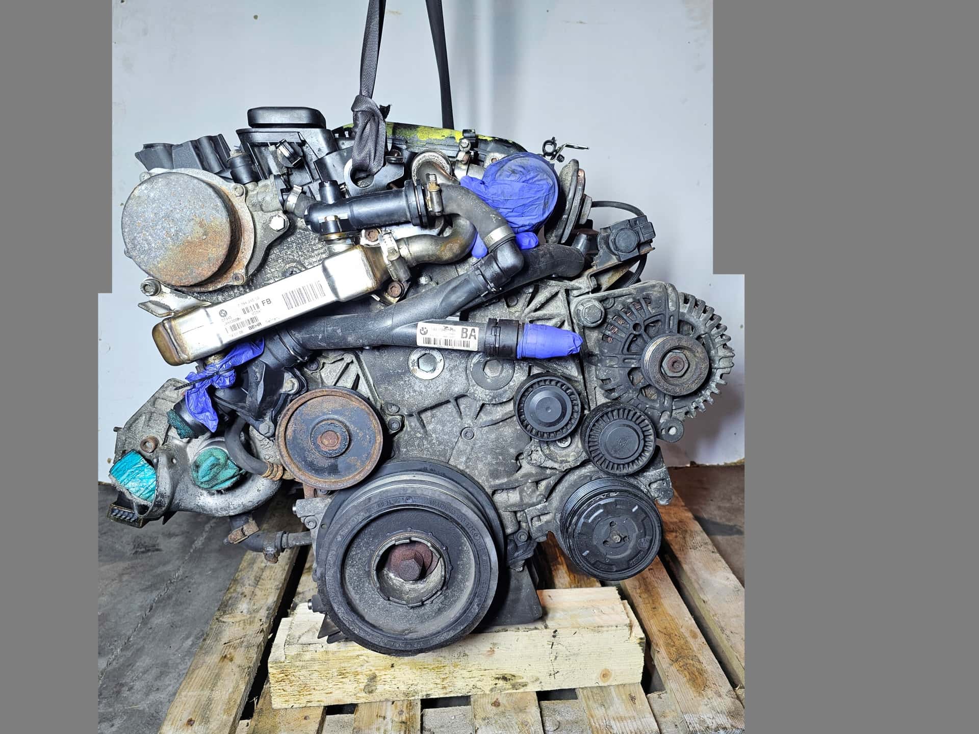 Moteur M47 D20 (204D4) vue 3