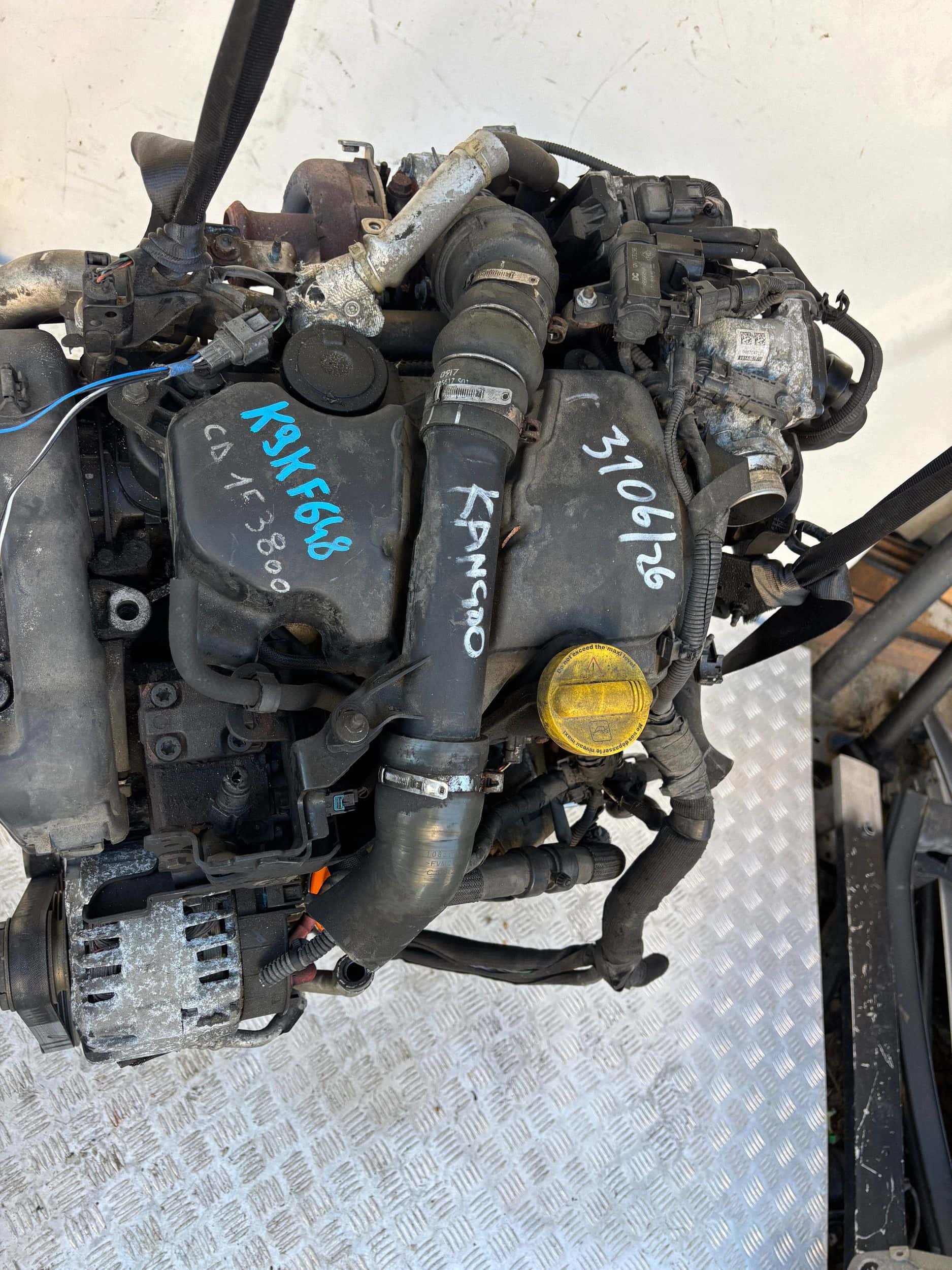 Moteur K9K 648 vue 4