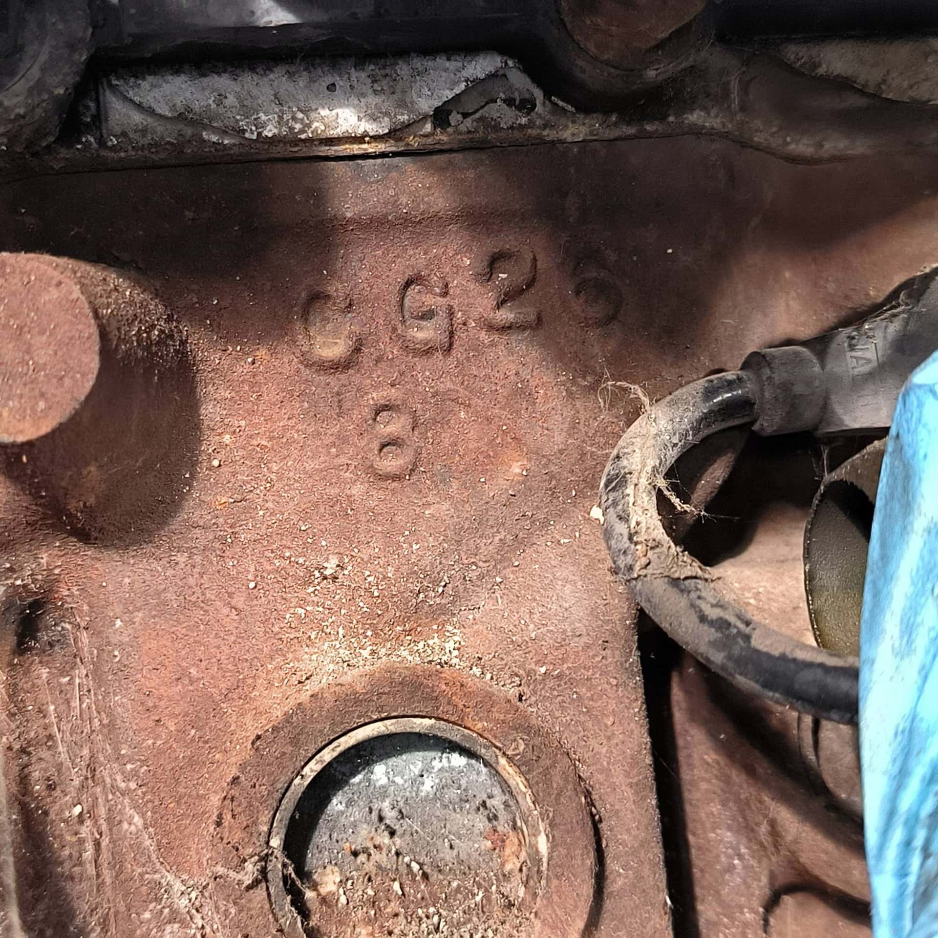 Moteur F8CV vue 3