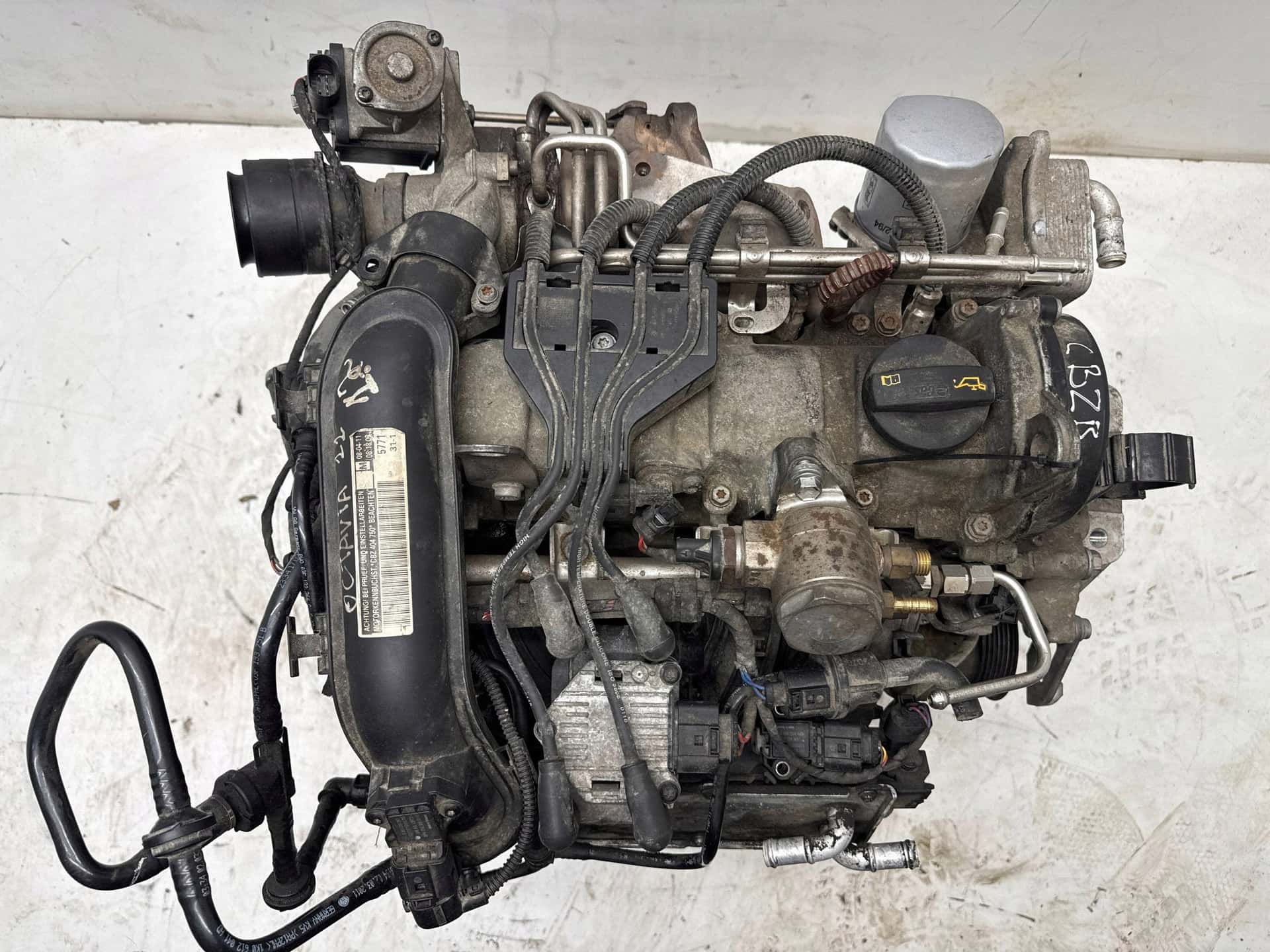 Moteur CBZC vue 6
