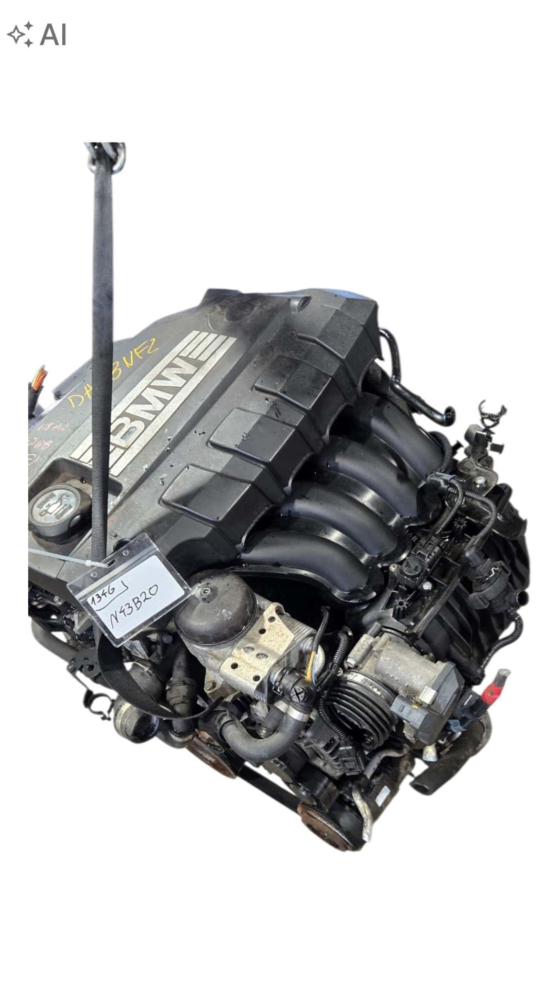 Moteur N43 B20 A vue 2