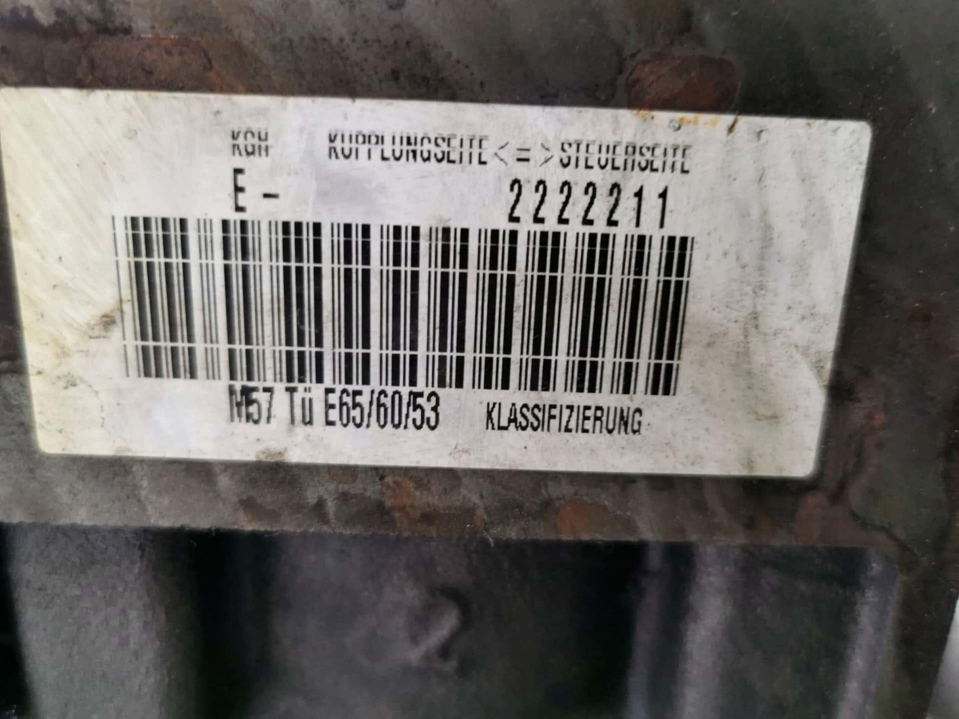 Moteur M57 D25 (256D2) vue 11