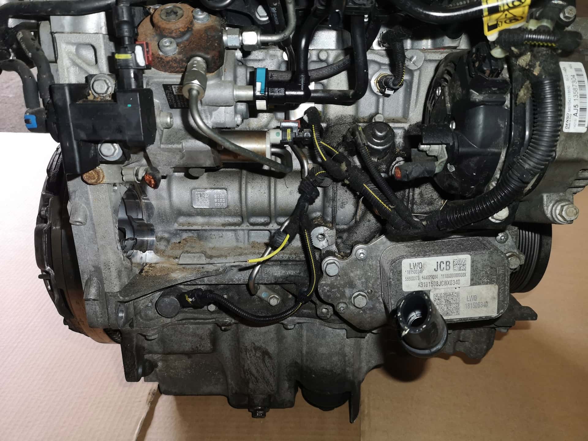 Moteur B 16 DTE vue 4