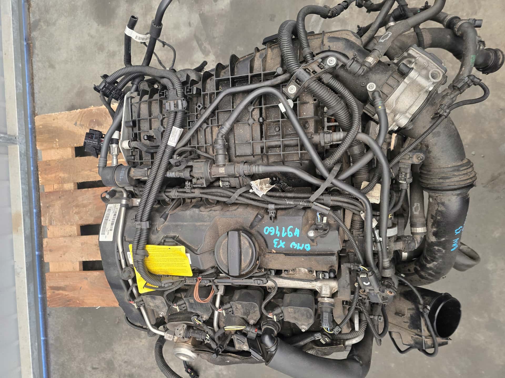 Moteur B46 B20 B vue 2