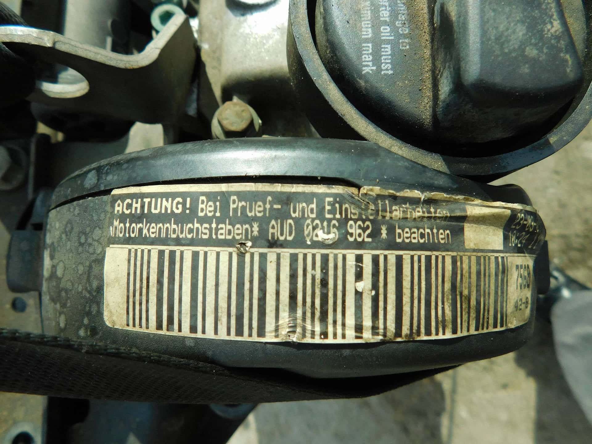 Moteur AUD vue 2