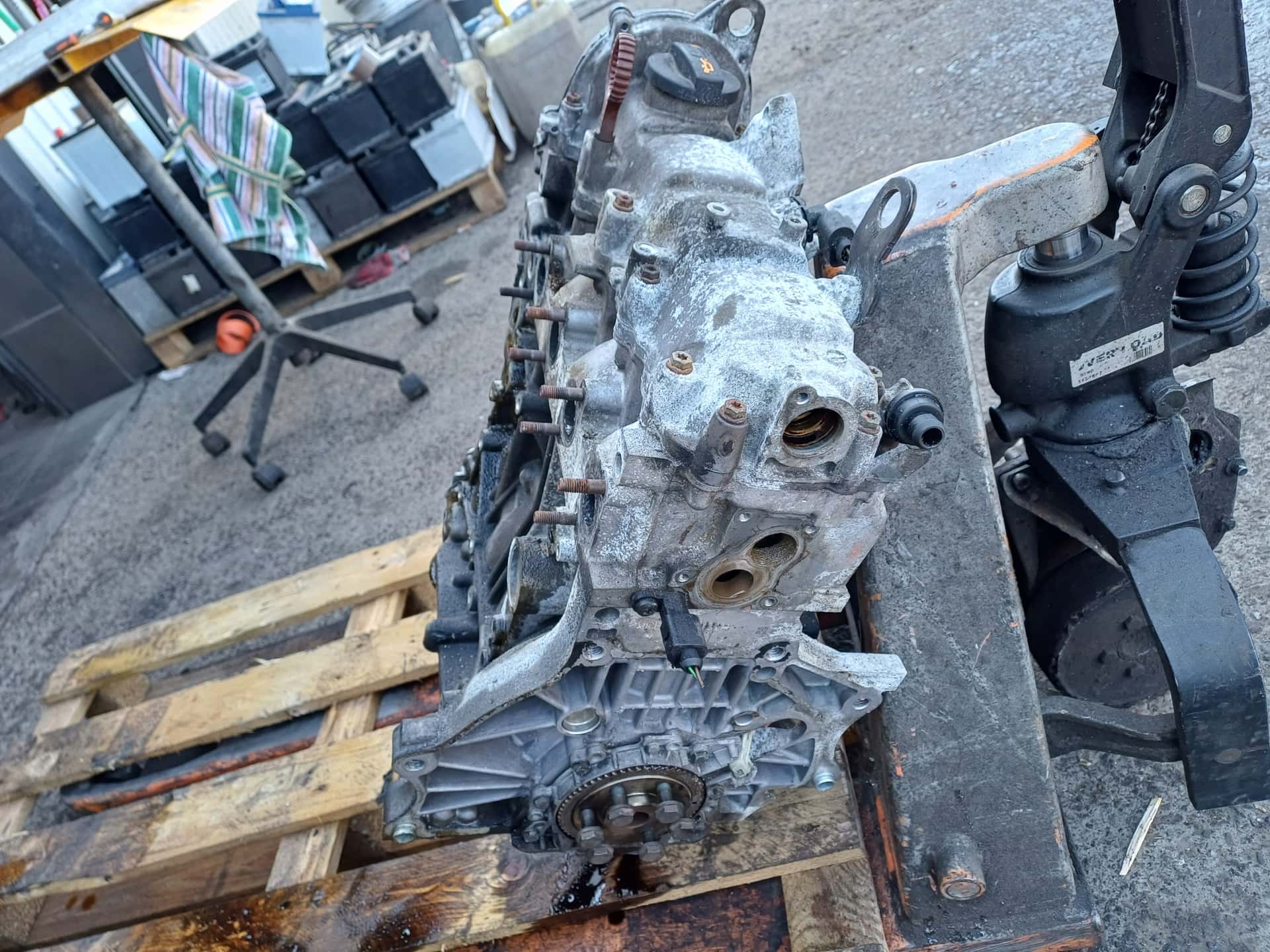 Moteur CBZC vue 2