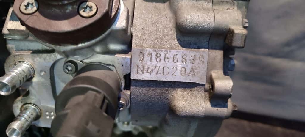 Moteur N47 D20 A vue 2