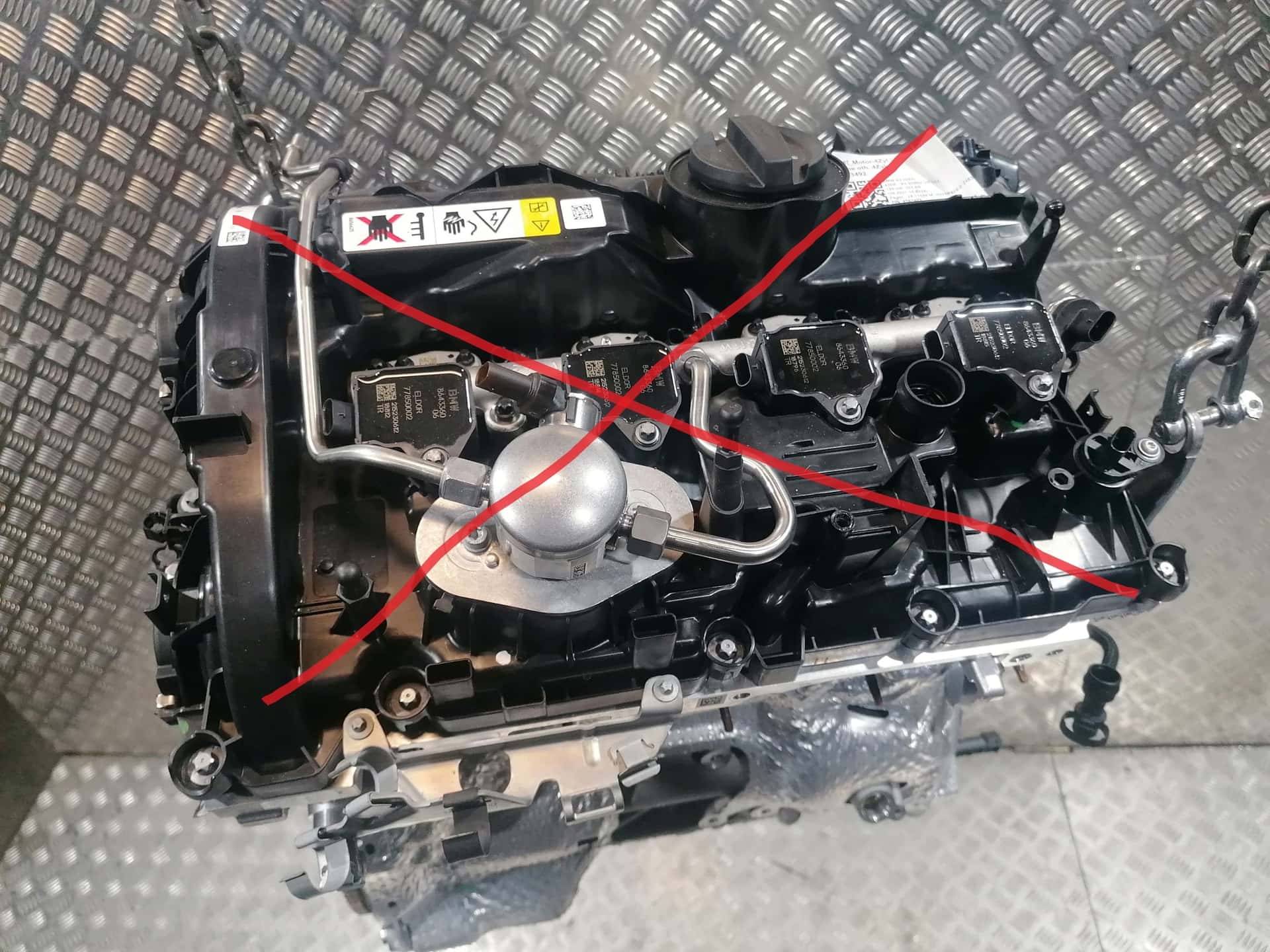 Moteur B46 B20 B vue 2