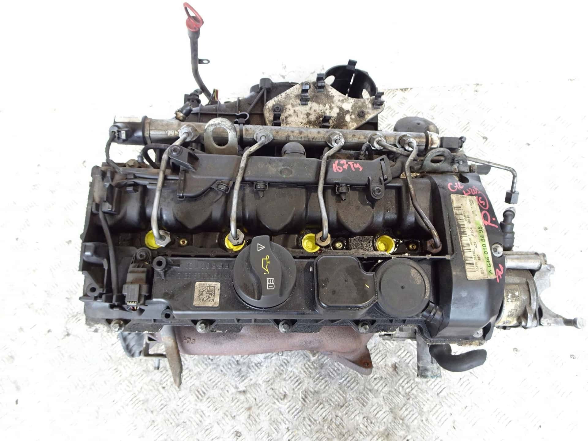 Moteur M 156.985 vue 2