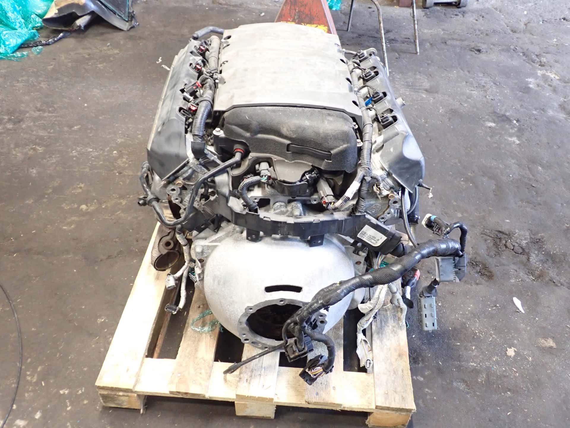 Moteur LT1(376CUV8) vue 2