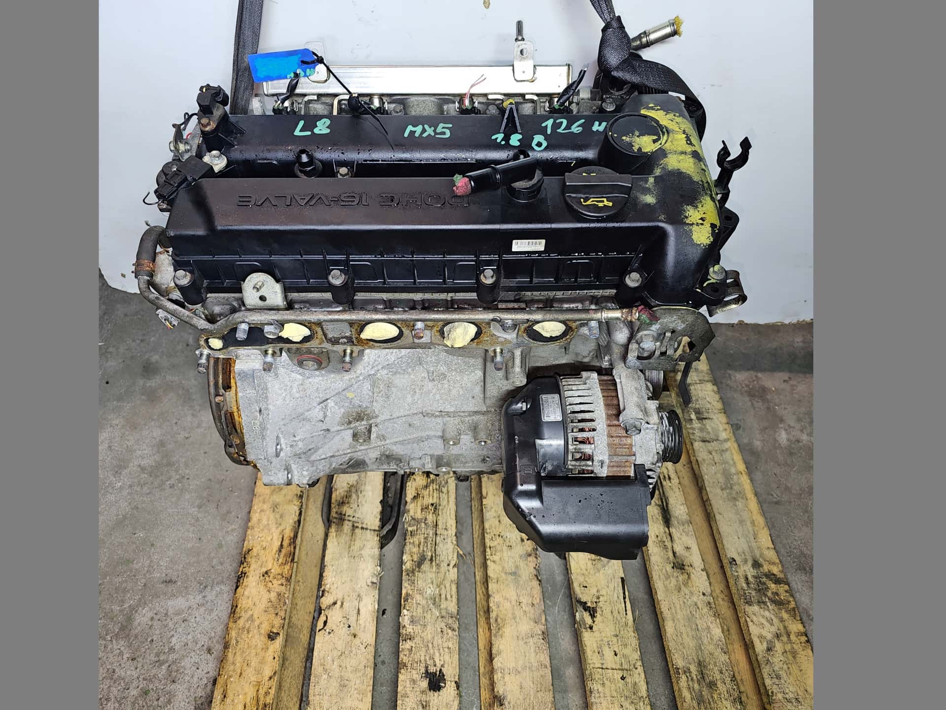 Moteur L8-VE vue 2