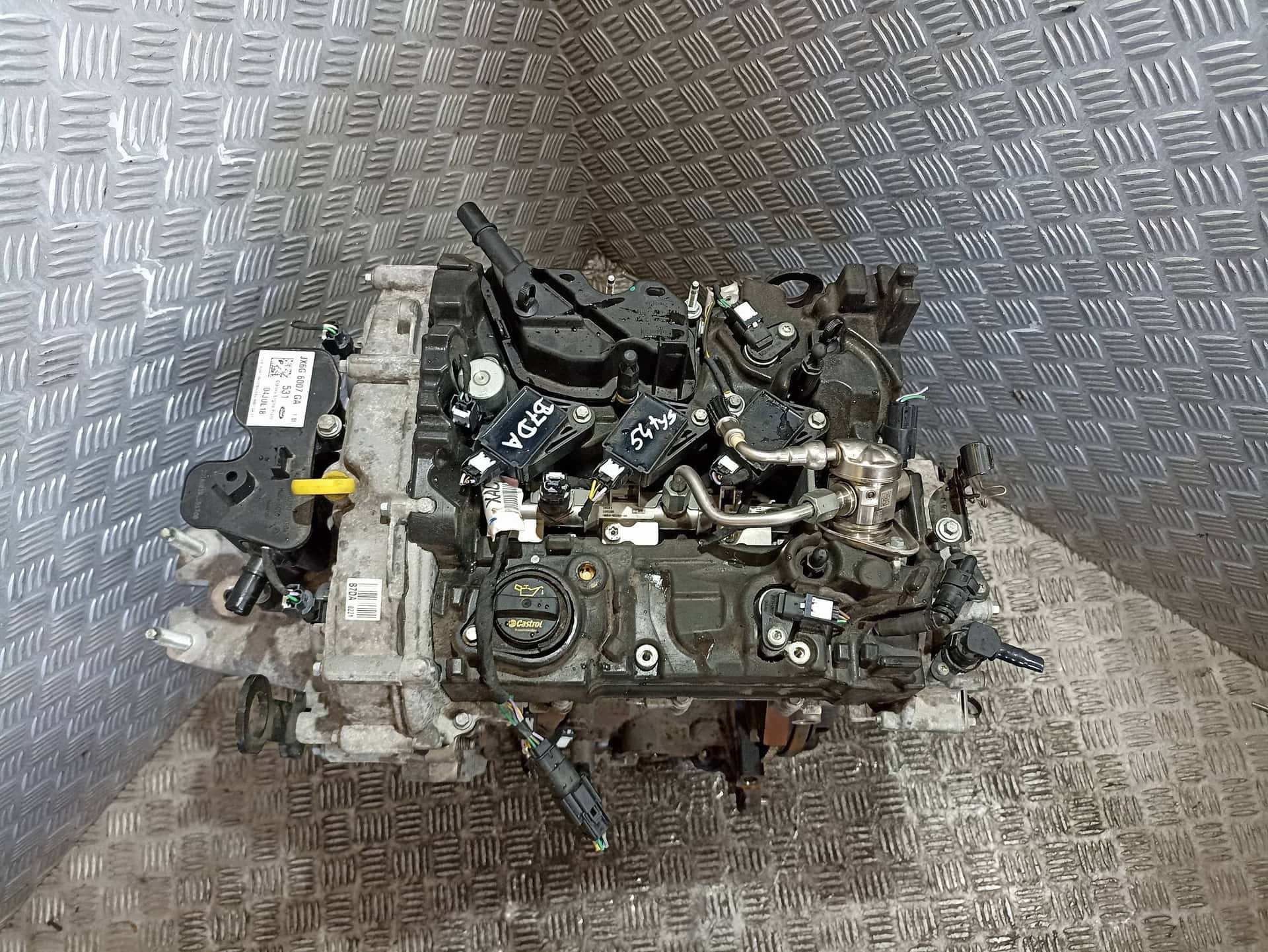 Moteur B7DA vue 3