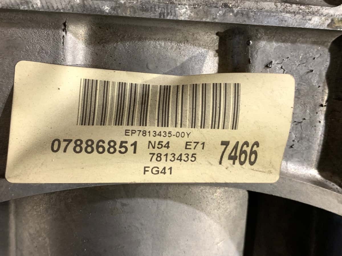 Moteur N54 B30 A vue 10