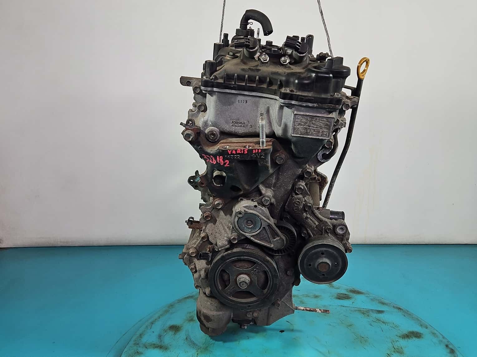 Moteur 1NR-FKE vue 2