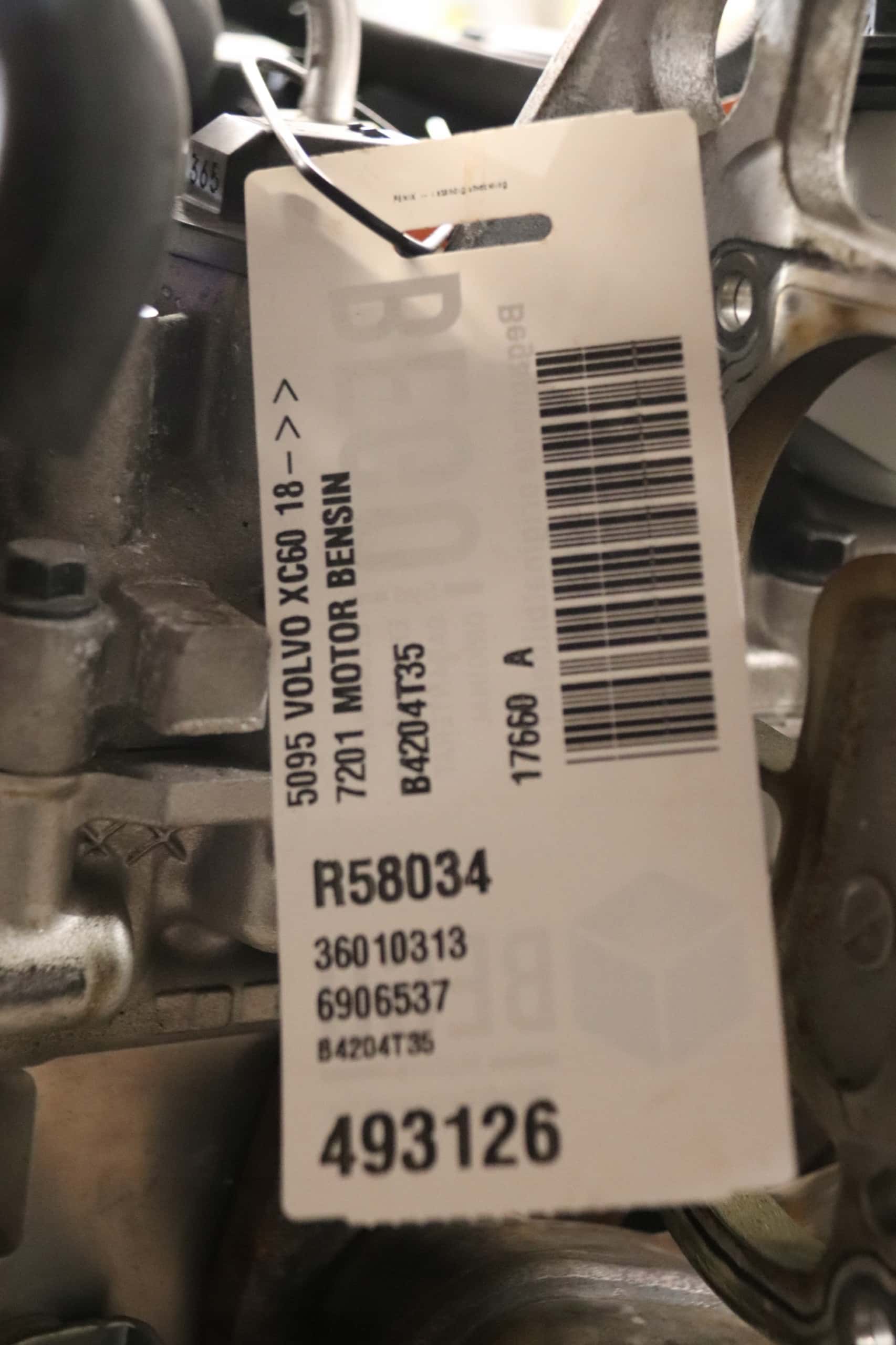 Moteur B 4204 T35 vue 4