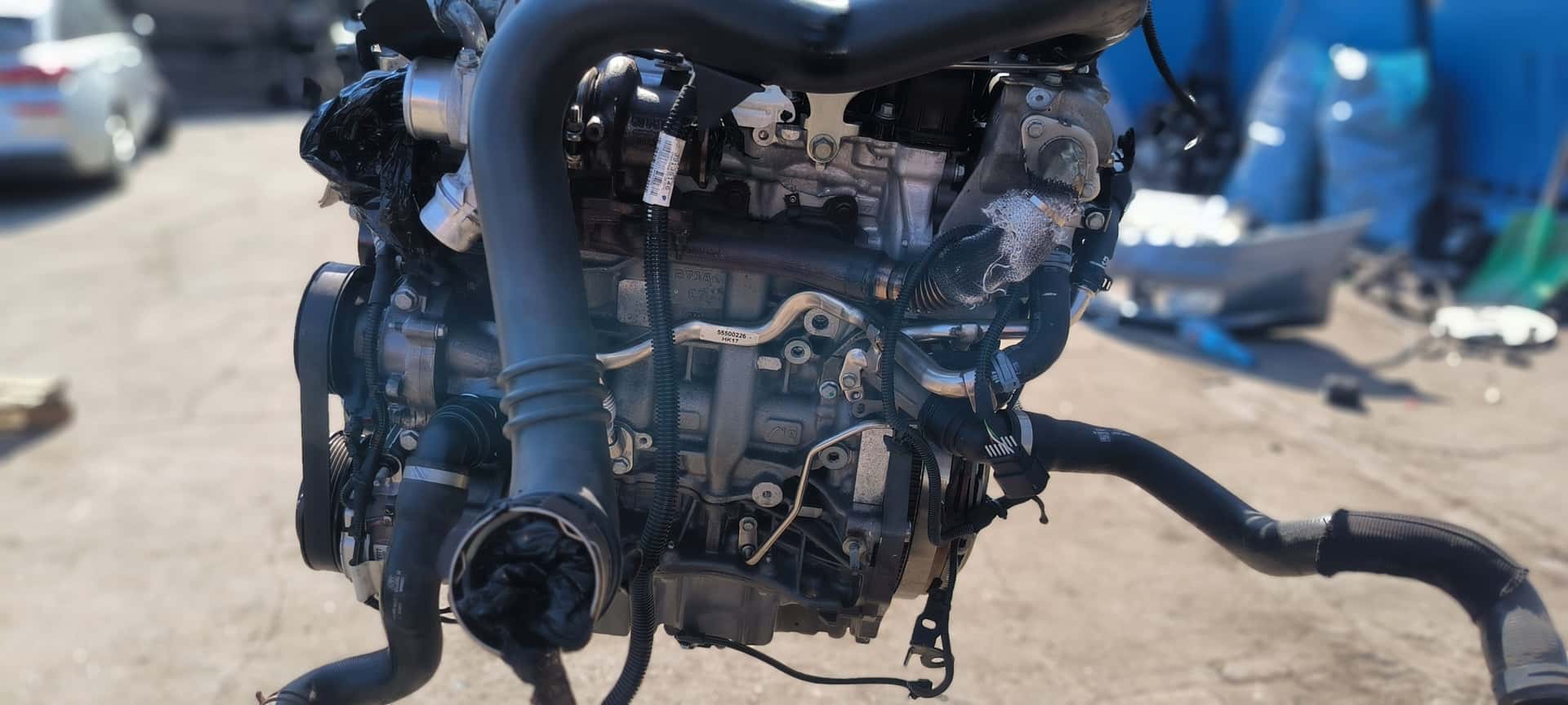 Moteur B 16 DTE vue 3