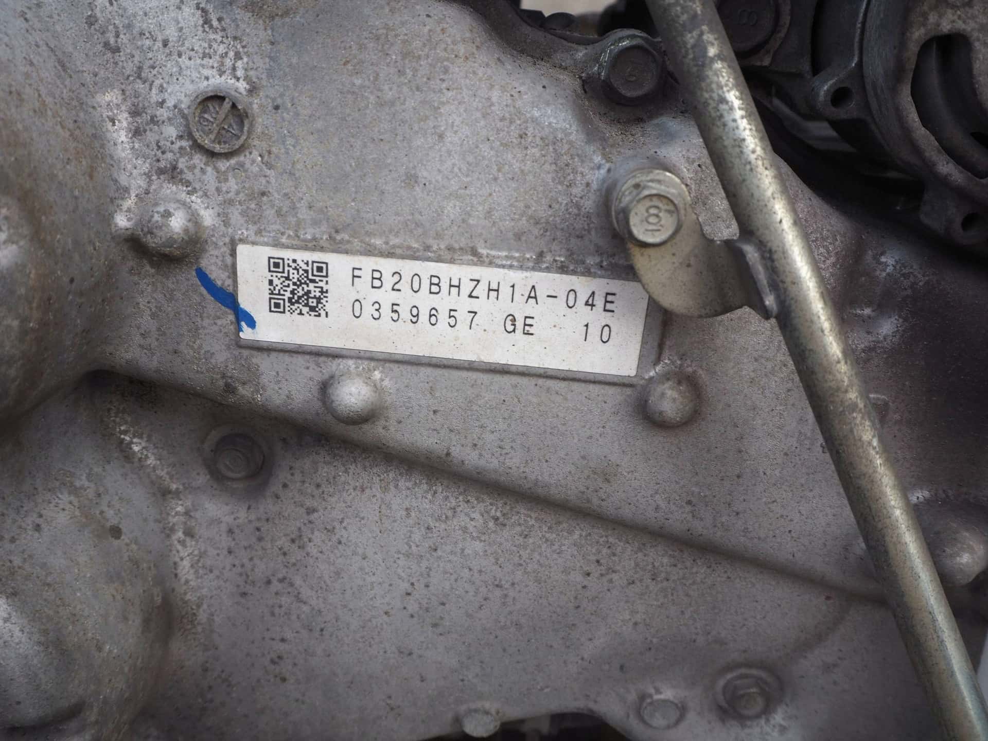 Moteur FB20B vue 7