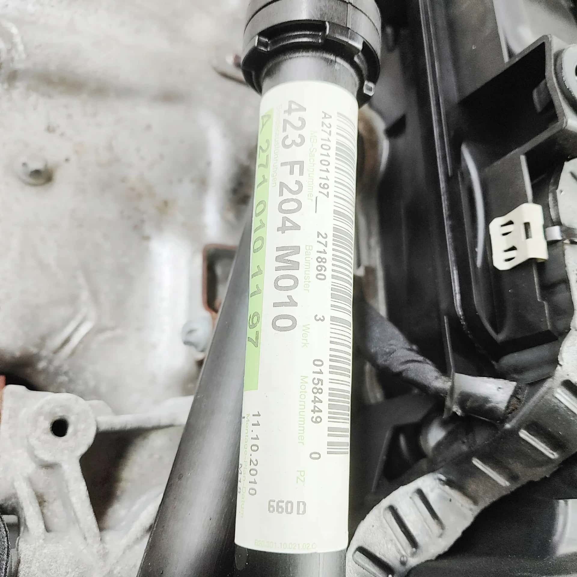 Moteur M 271.860 vue 10