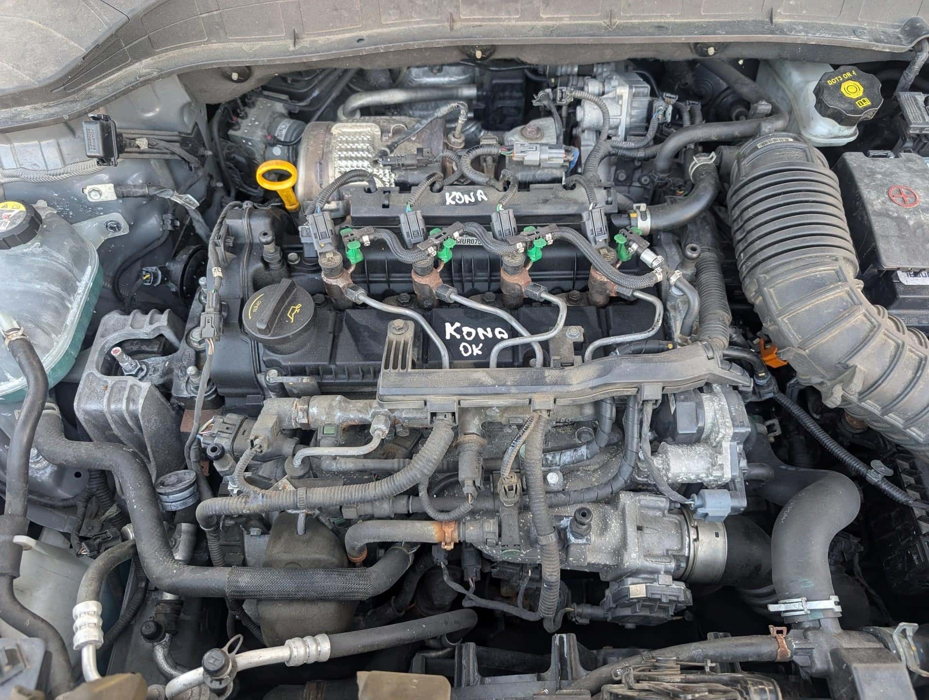 Moteur D4FE vue 7