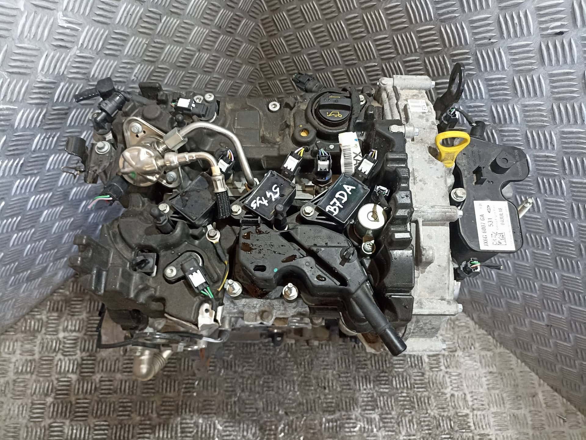 Moteur B7DA vue 6