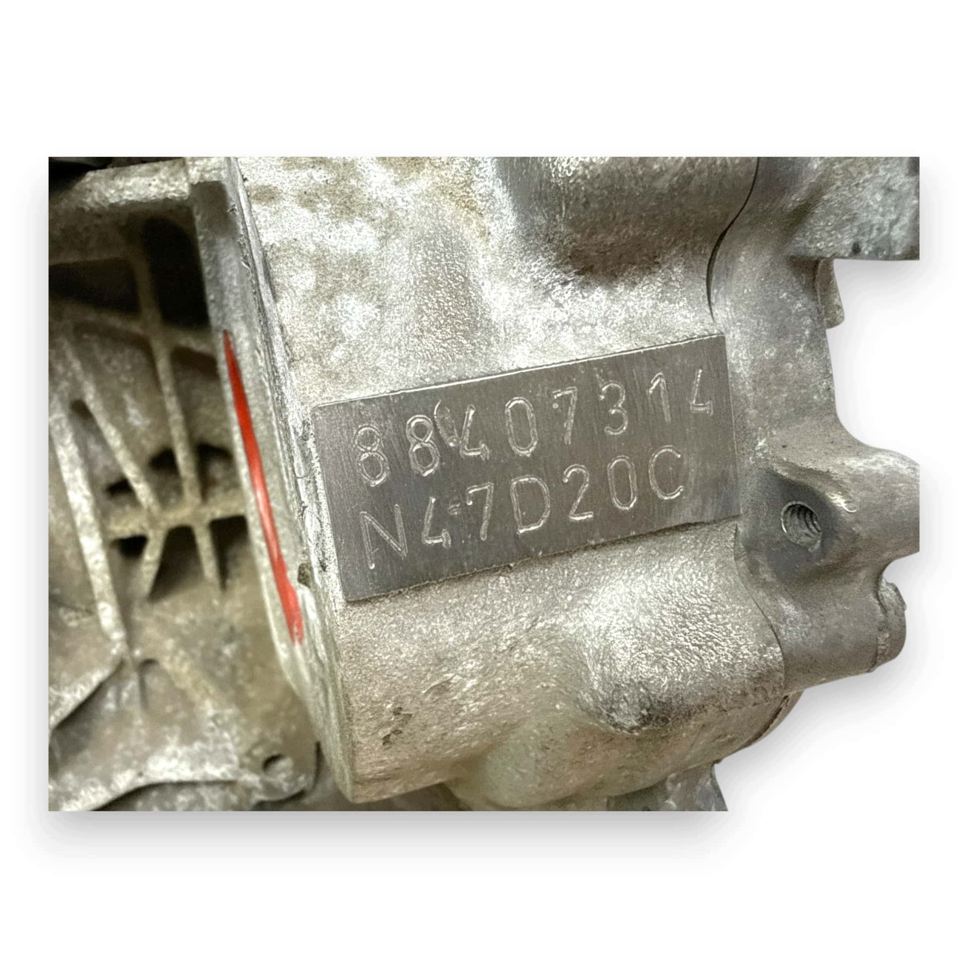 Moteur N47 D20 C vue 2