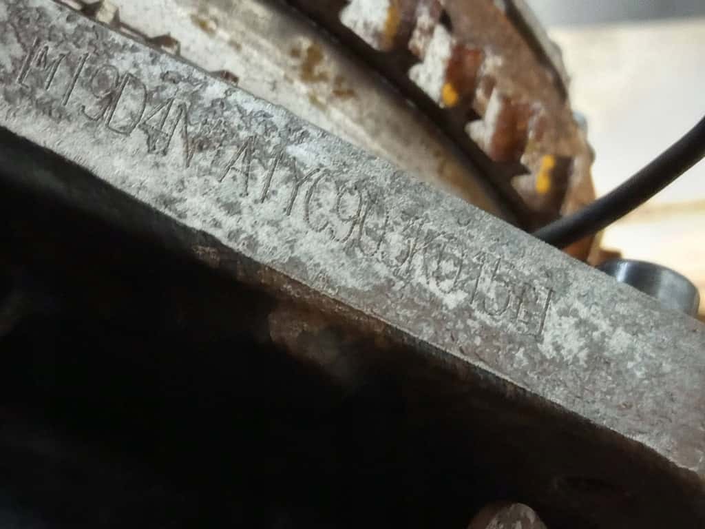 Moteur 19D4N vue 5
