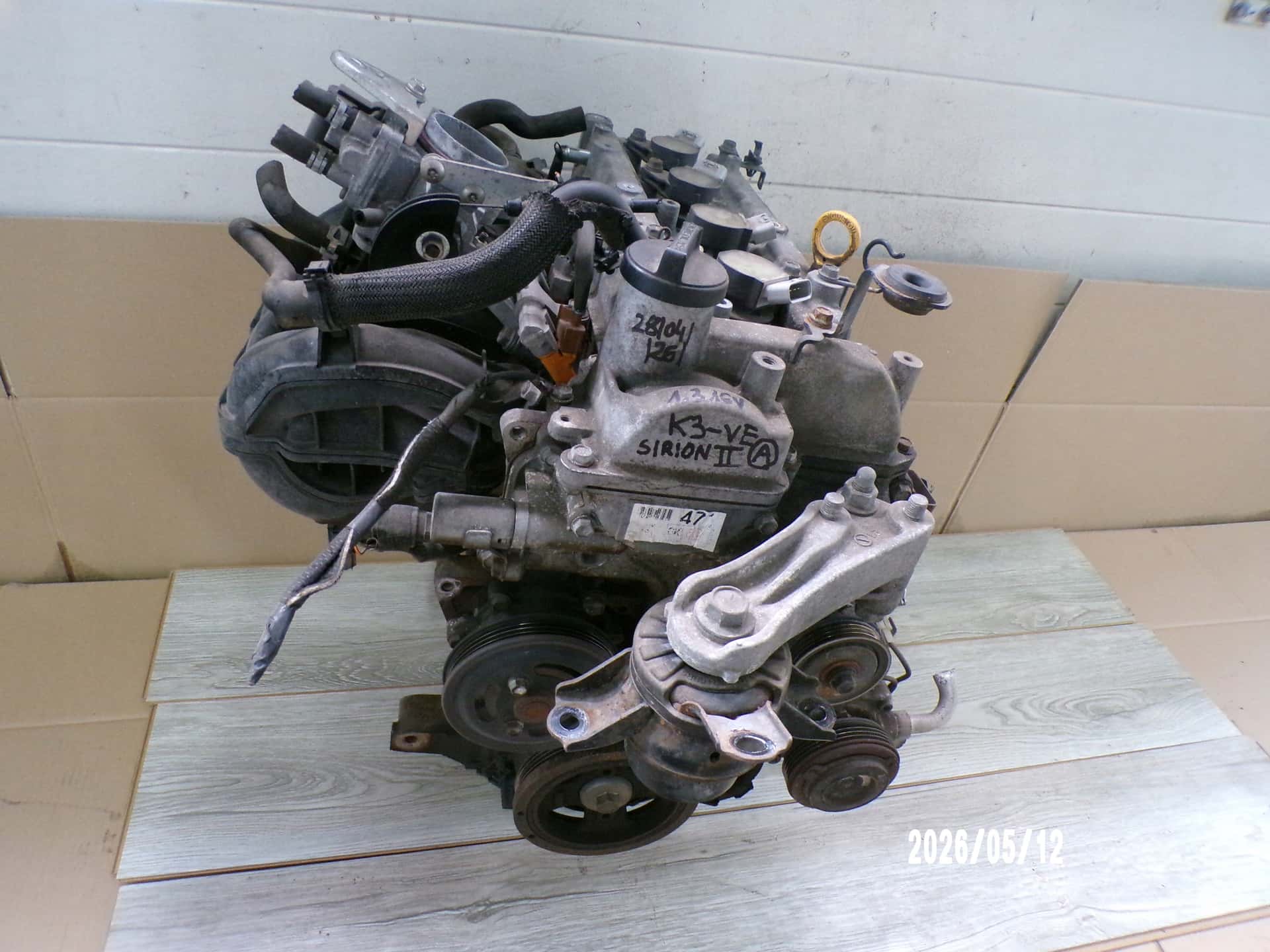 Moteur K3-VE vue 3