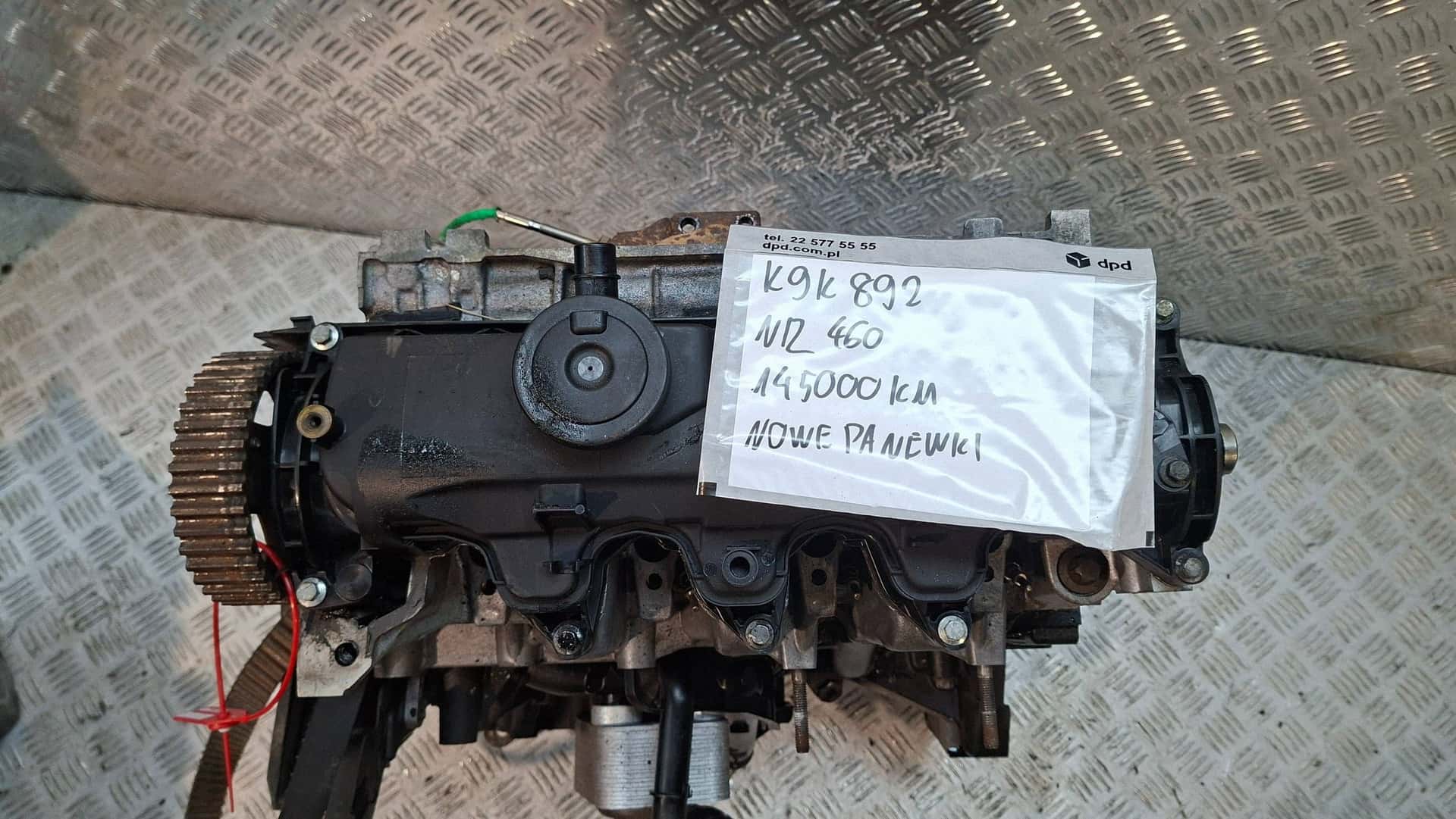 Moteur K9K 892 vue 3