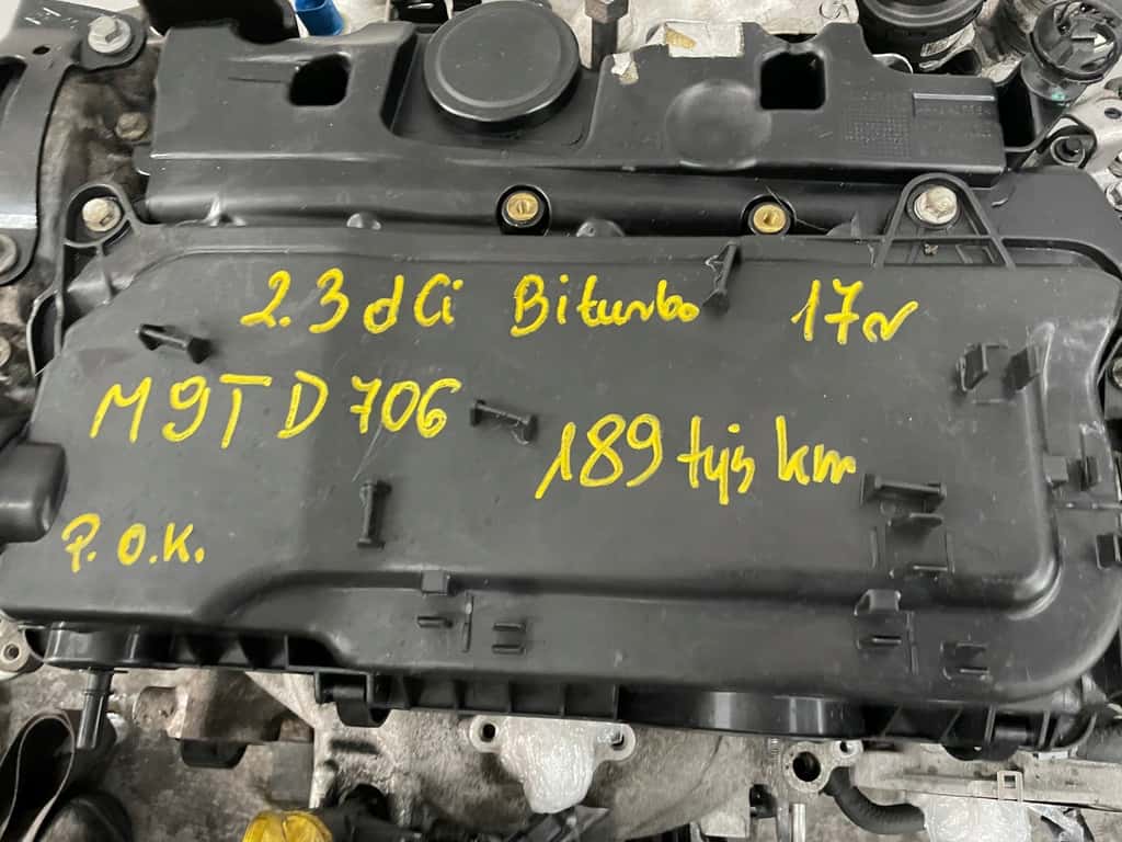 Moteur M9T 706 vue 3