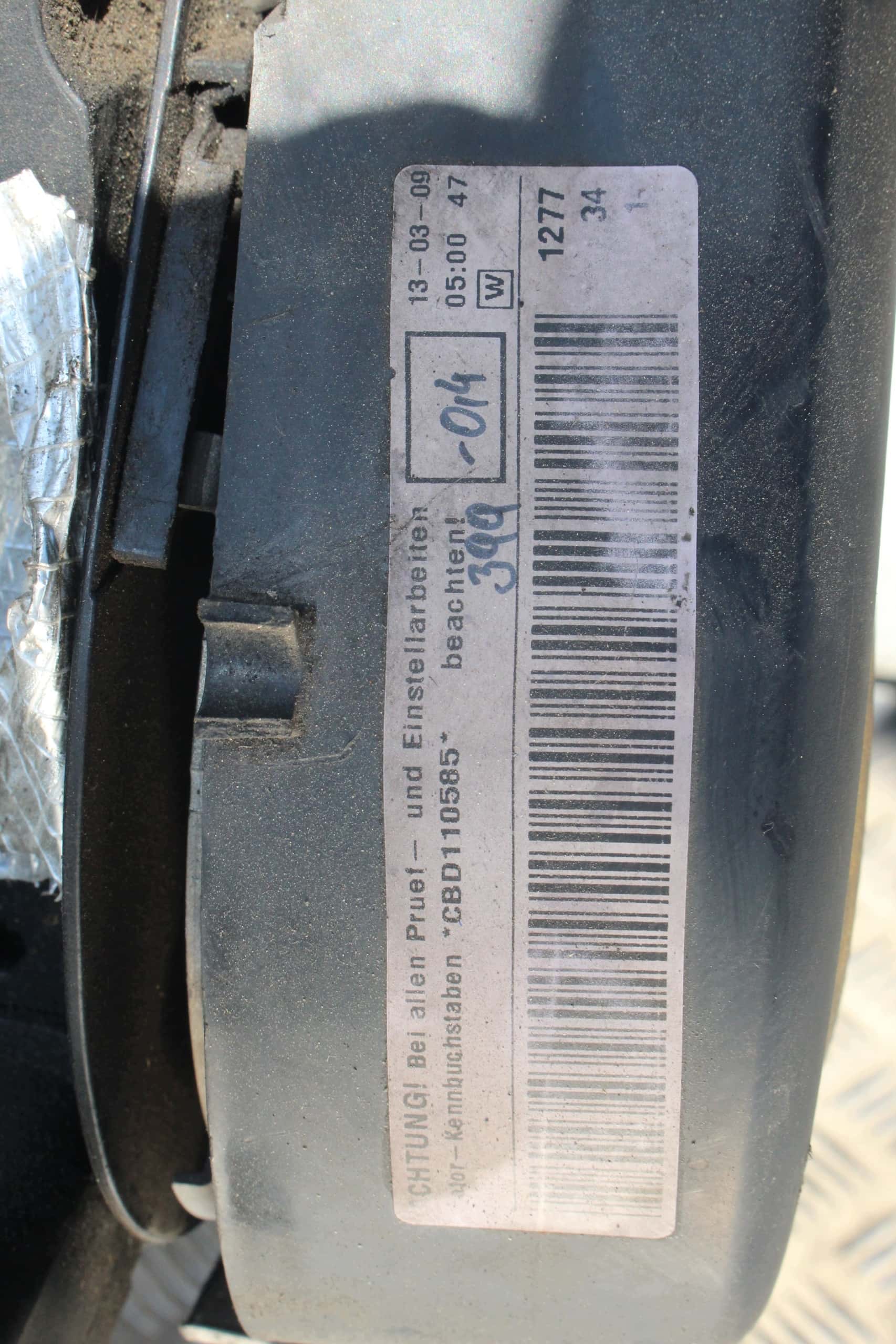 Moteur CBDA vue 6