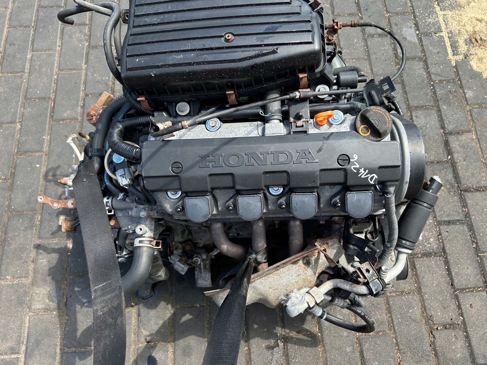 Moteur D14Z6 vue 4