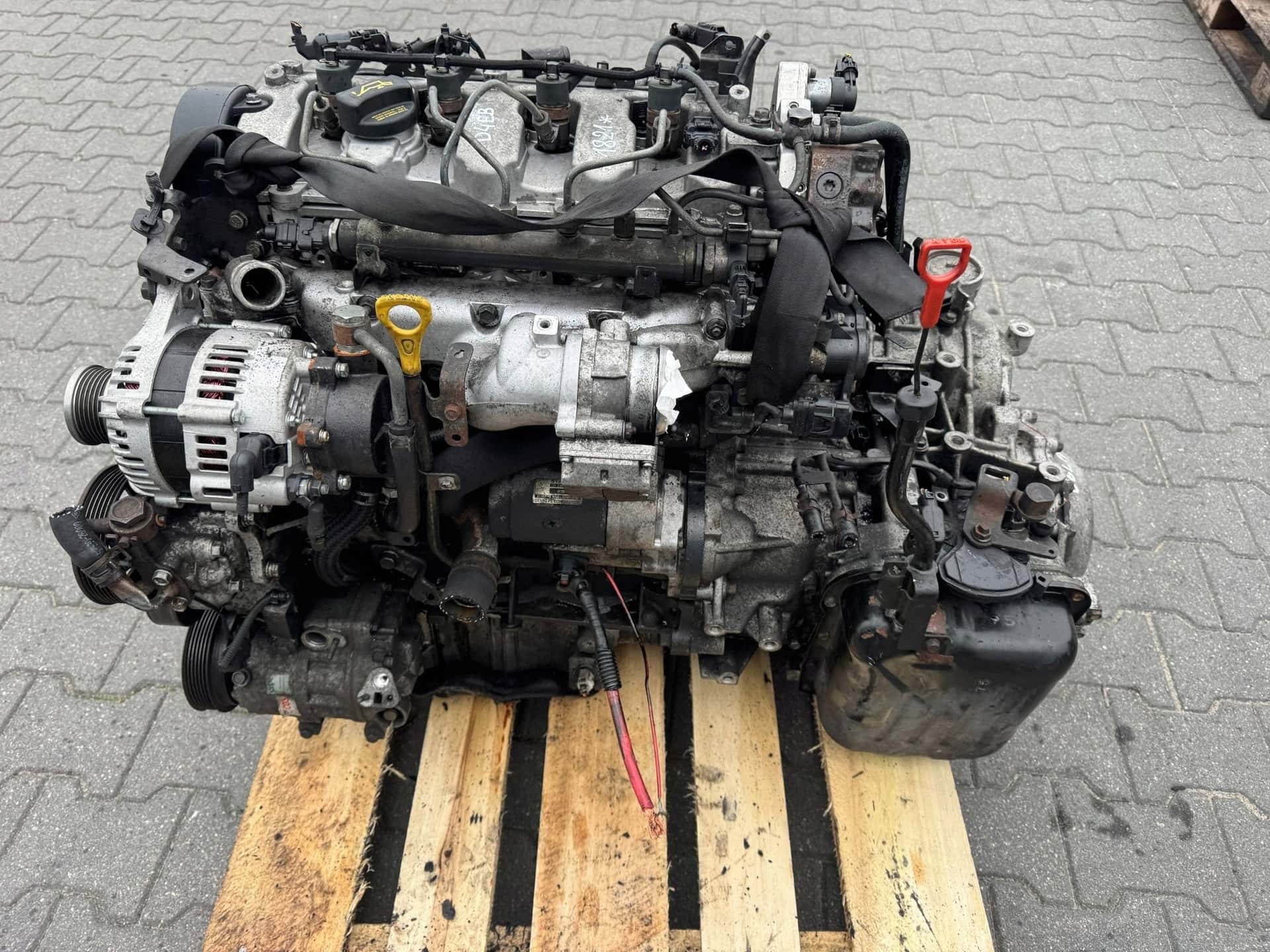 Moteur D4EB vue 12