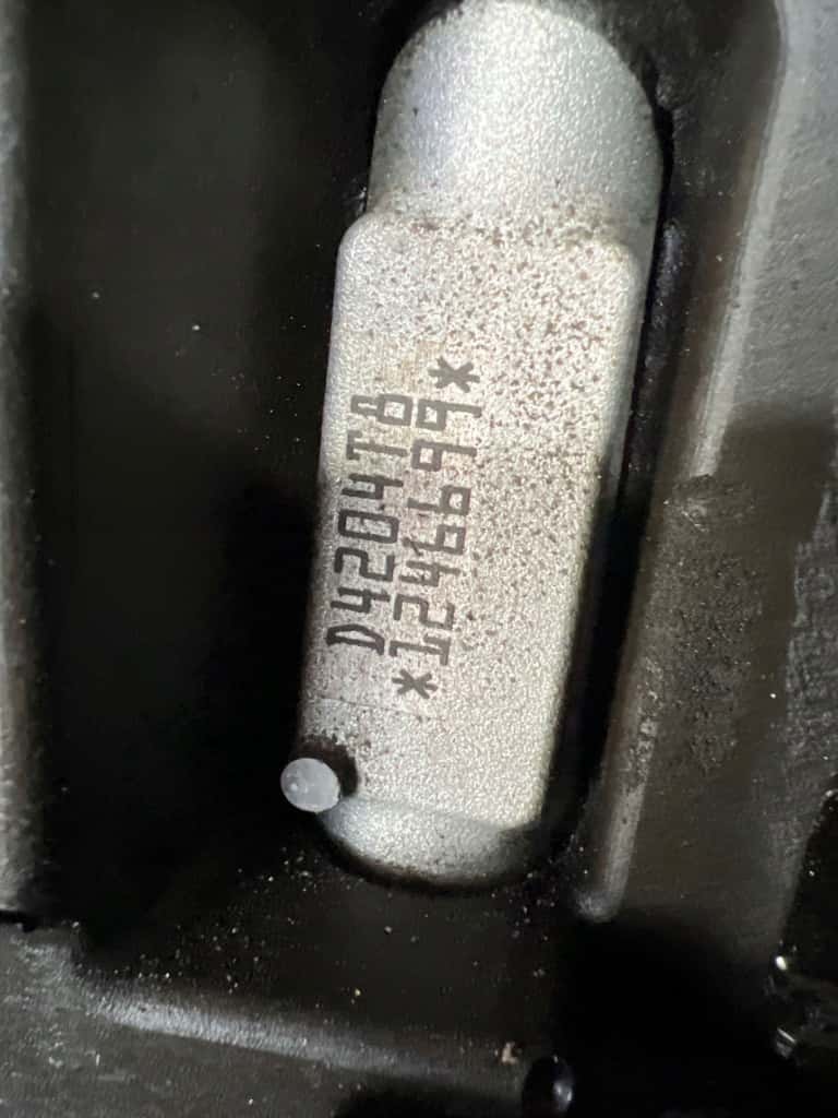 Moteur D 4204 T8 vue 5