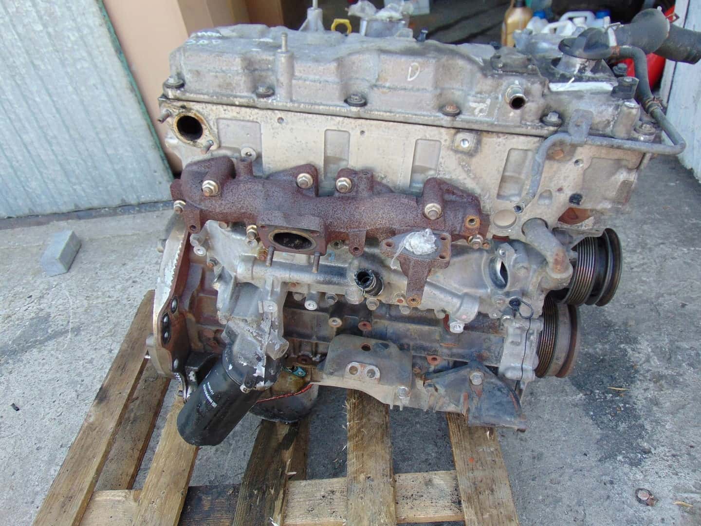 Moteur 4JJ1-TC vue 3
