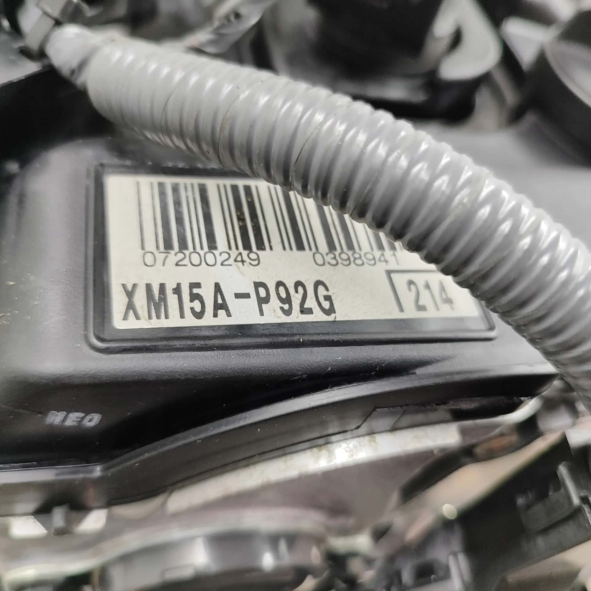 Moteur M15A-FXE vue 7