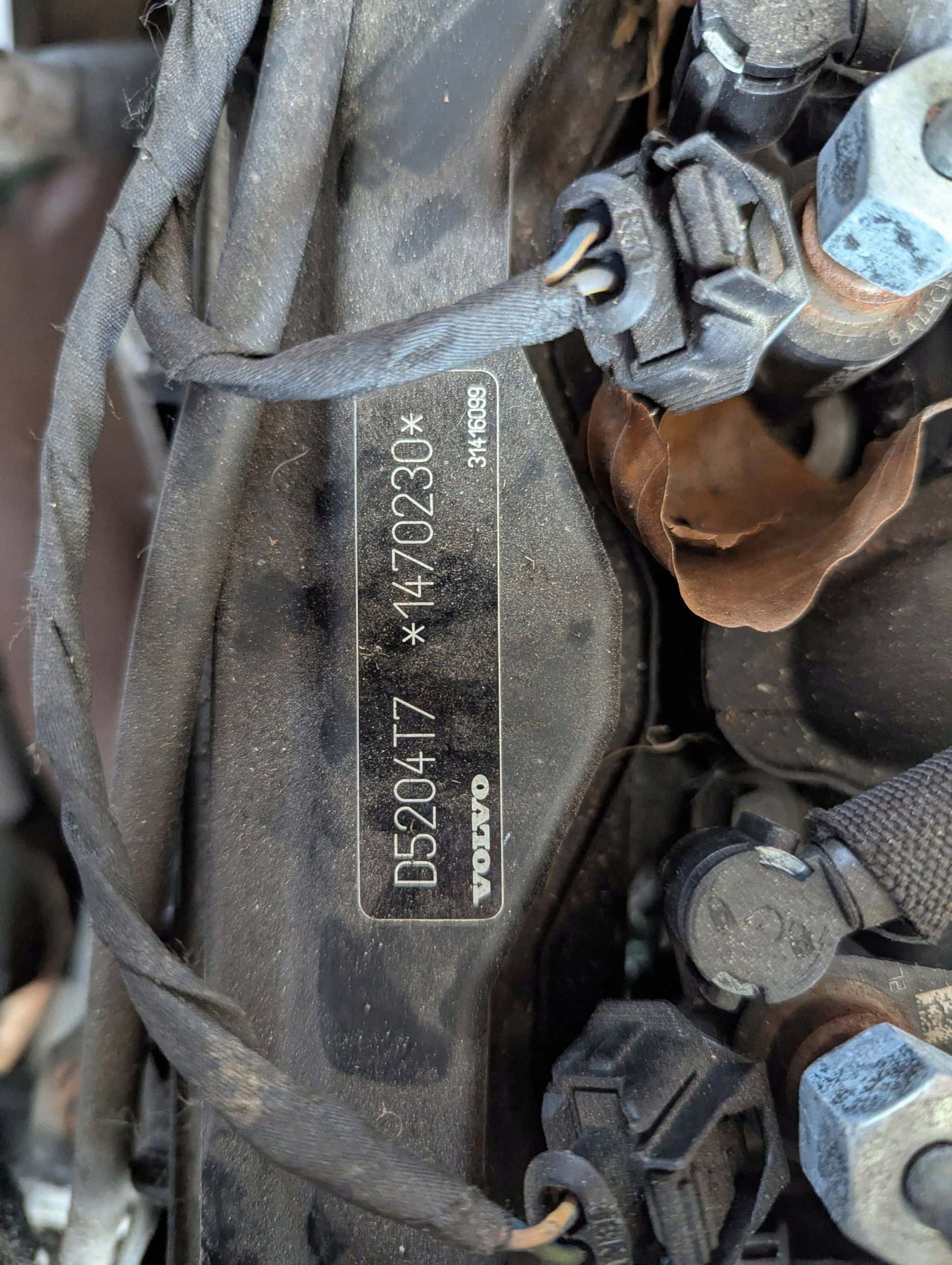 Moteur D 5204 T7 vue 4