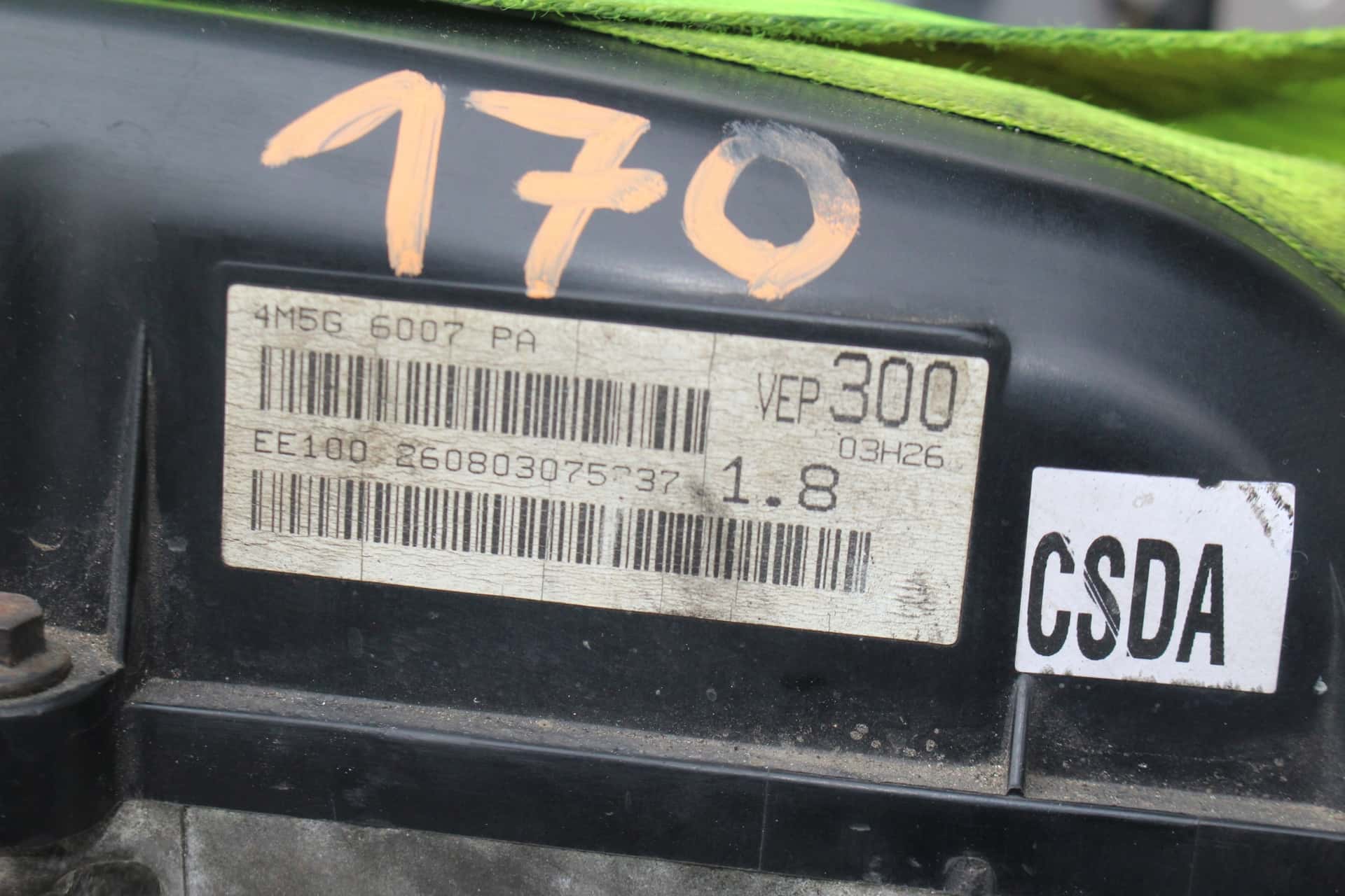 Moteur CSDB vue 8