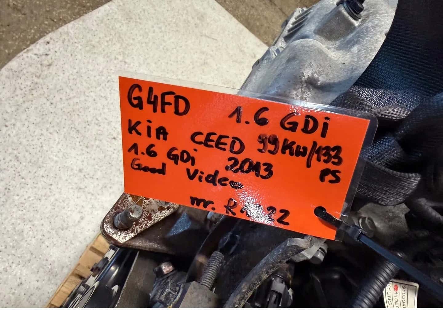 Moteur G4FD vue 8