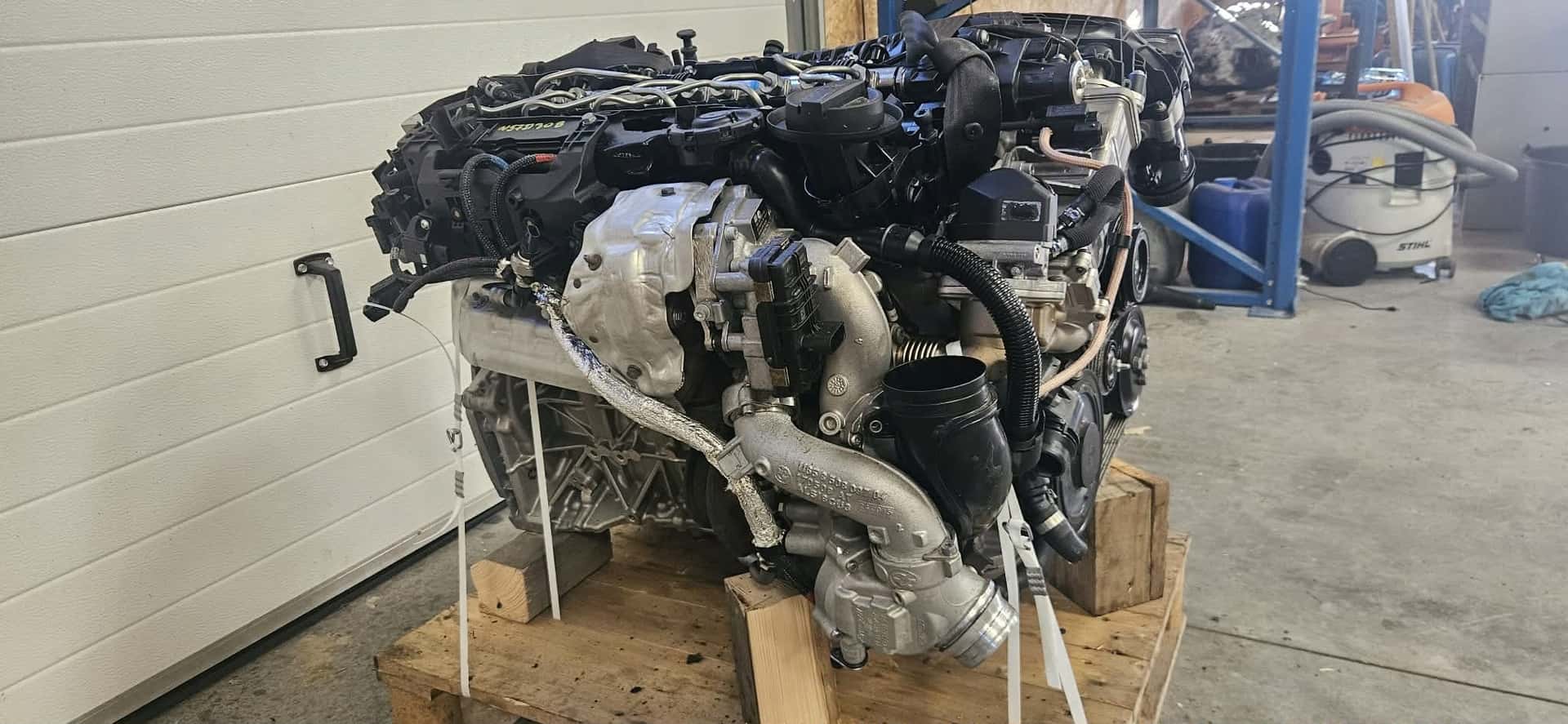 Moteur N57 D30 B vue 3