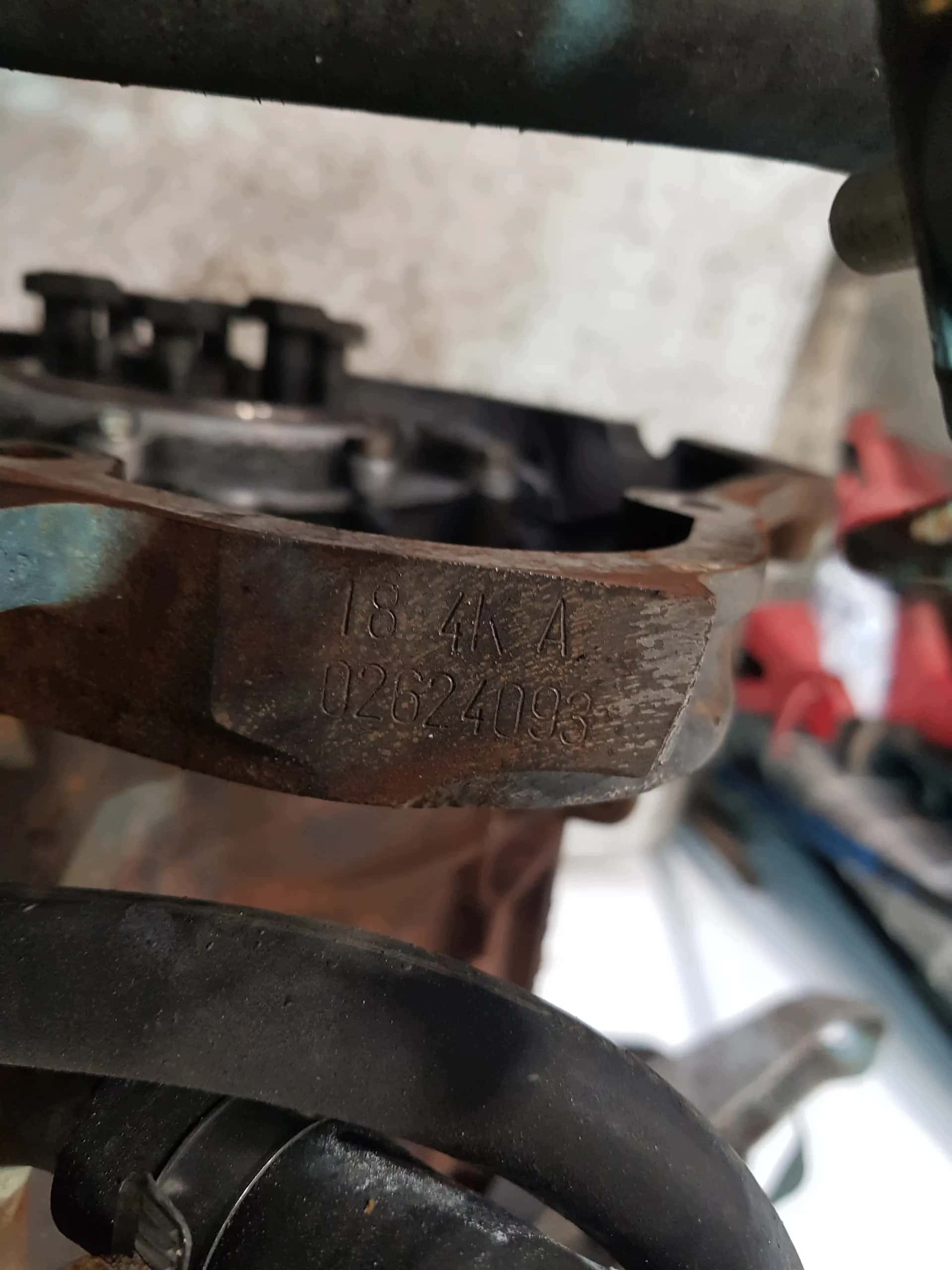 Moteur M10 B18 (184EZ) vue 7