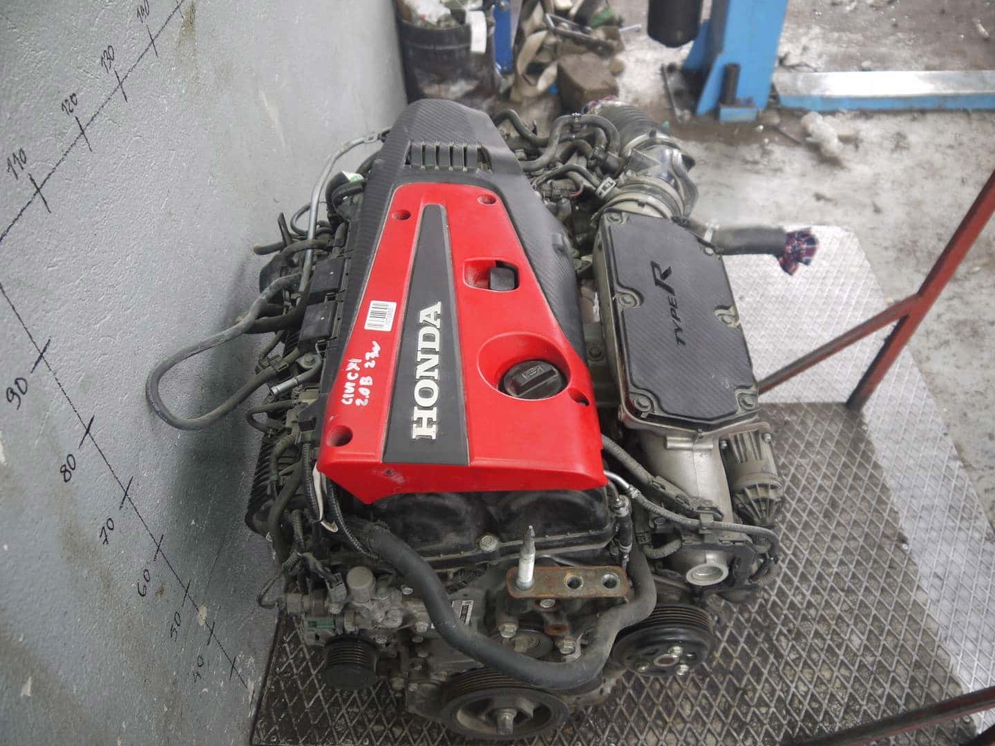Moteur K20C1 vue 2